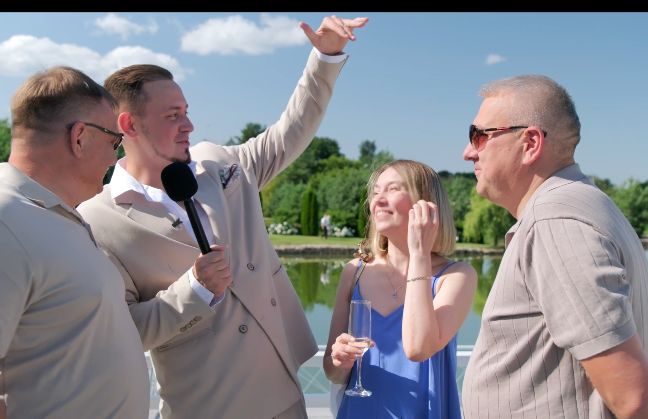 Wedding SDE interview / Agneshka & Kader. Репортажный видеограф Илья Сухоносиик