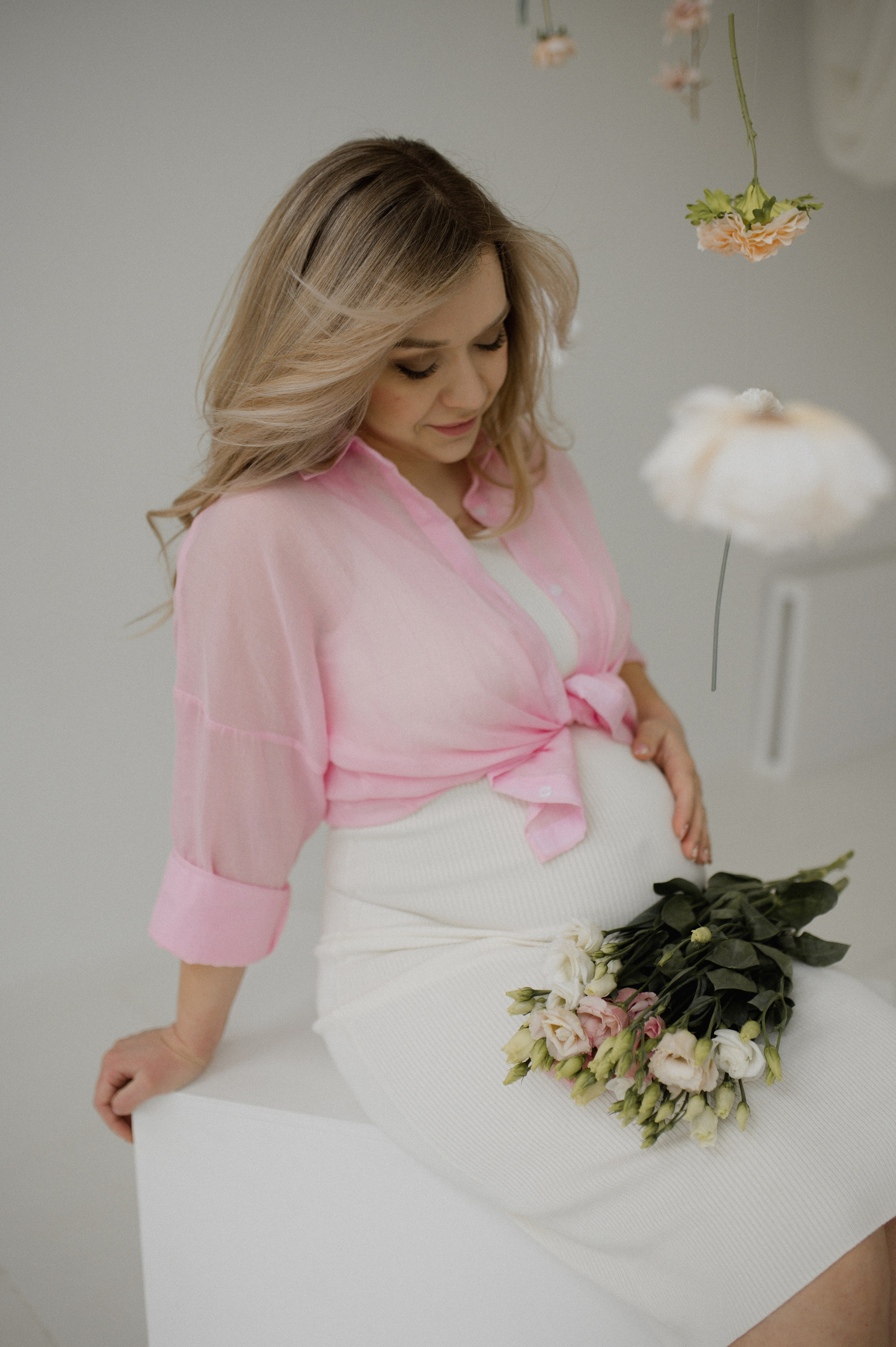 Оля в ожидании малыша. Семейная фотосессия Бутово Москва фотограф Алина Морщагина