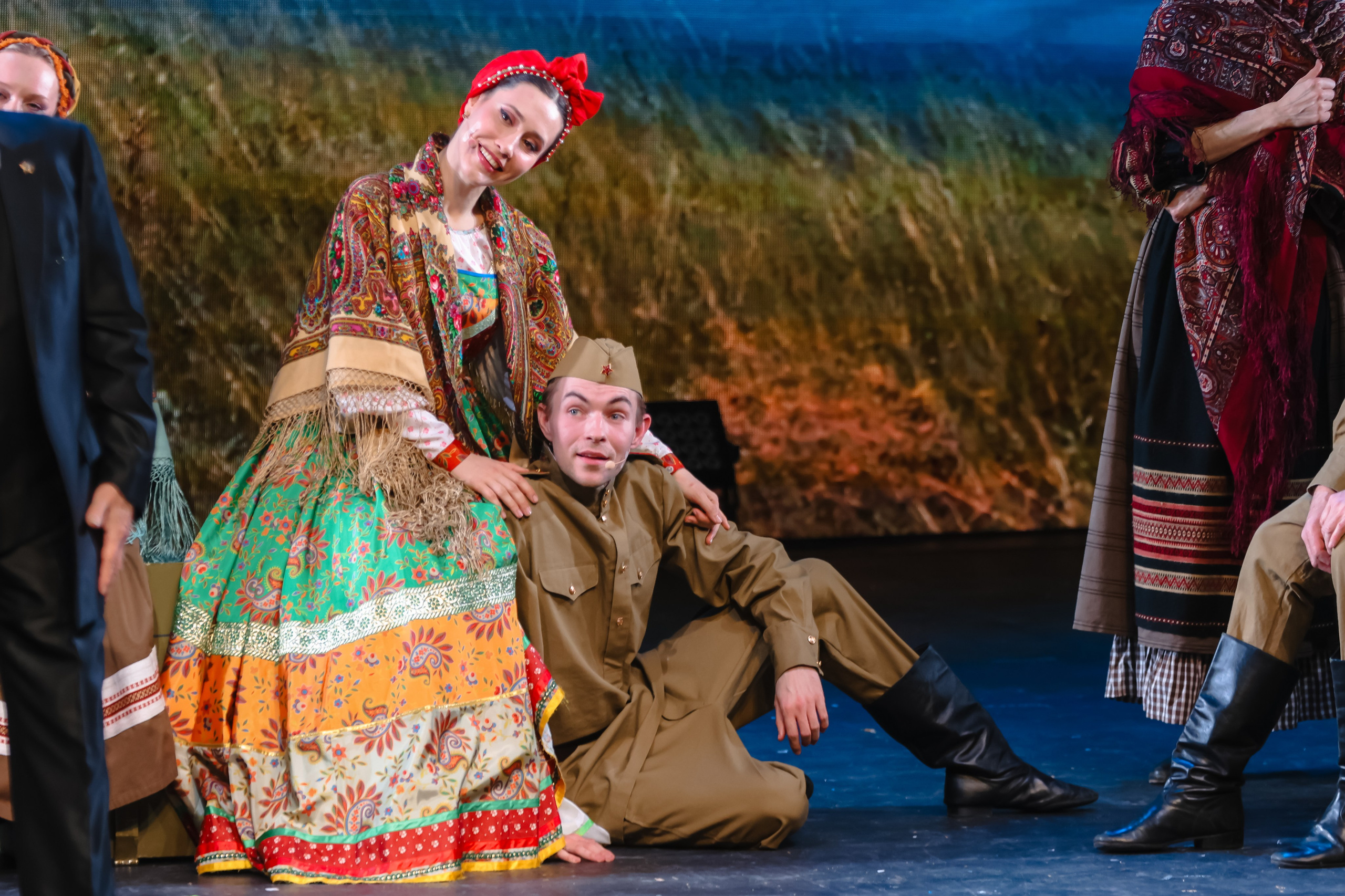 Василий Теркин, театр «Русская песня». Фотограф Ольга Махалова — Санкт-Петербург, Москва, Нижний Новгород