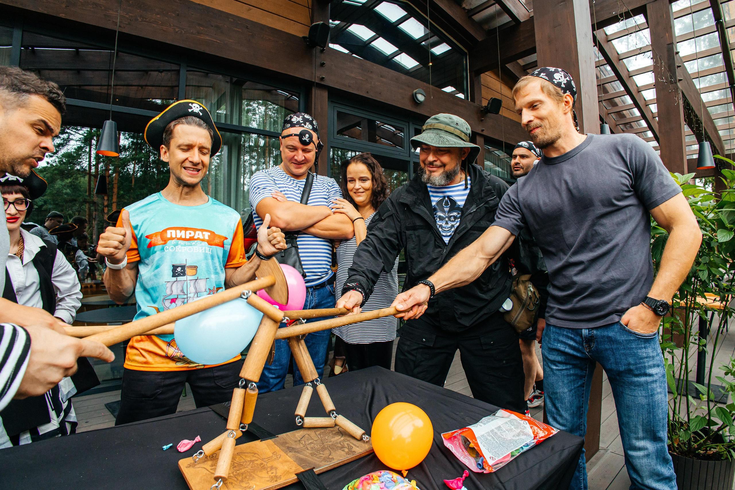 Тимбилдинг «Пираты». Фотограф в Санкт-Петербурге Виктория Безверхая