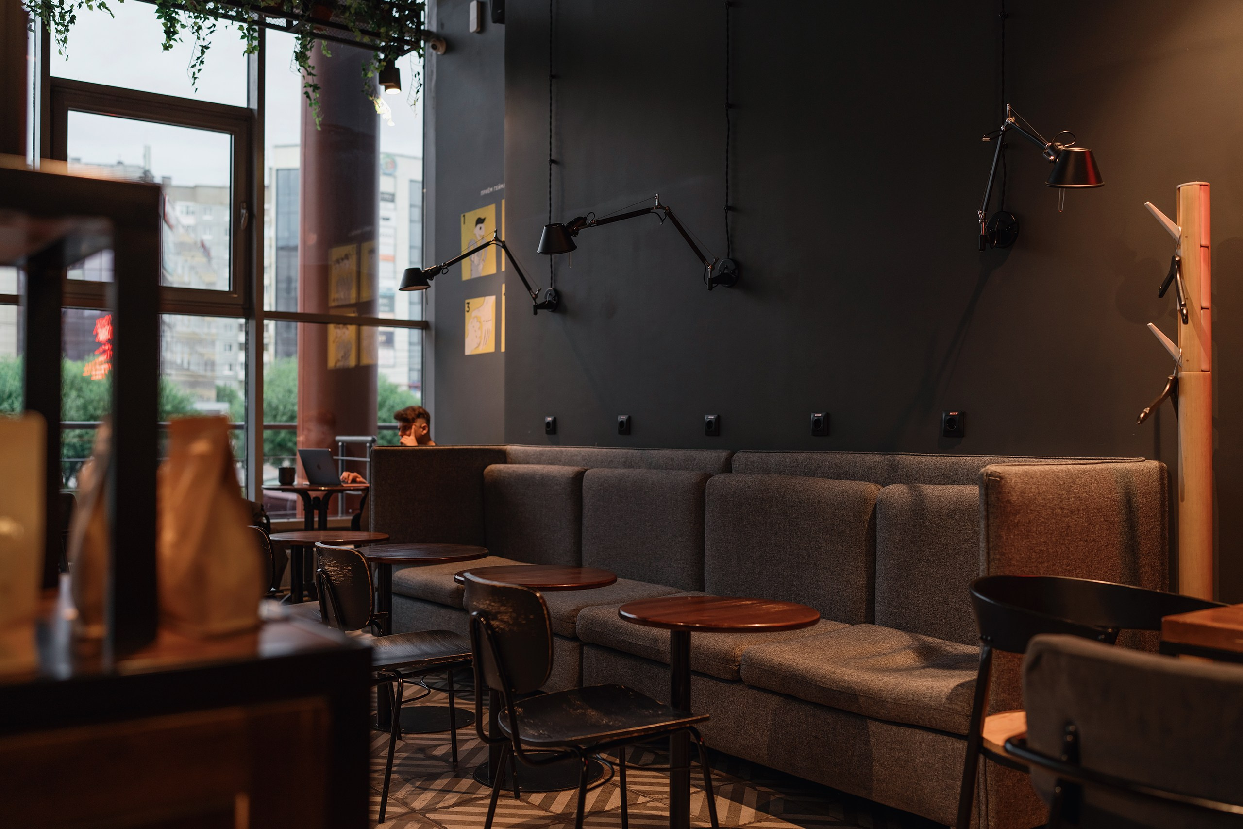 интерьерная фотосъёмка кофейни