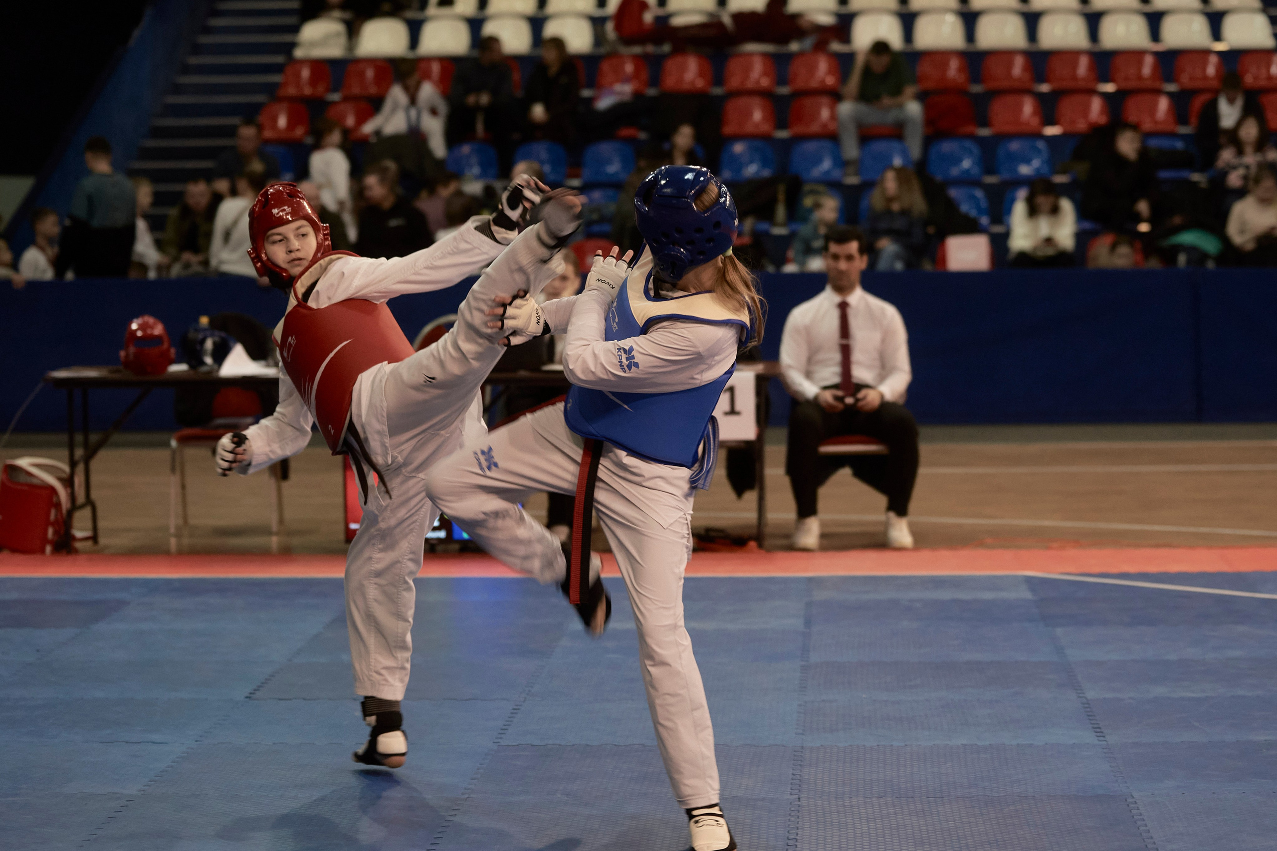 Taekwondo kids. Фотограф Наталья Леонова