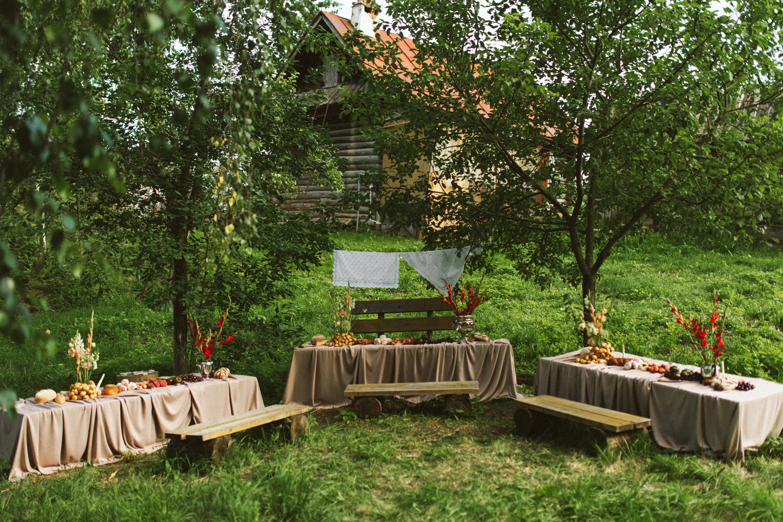 Свадьба на даче. Свадебный фотограф Анастасия Бударина