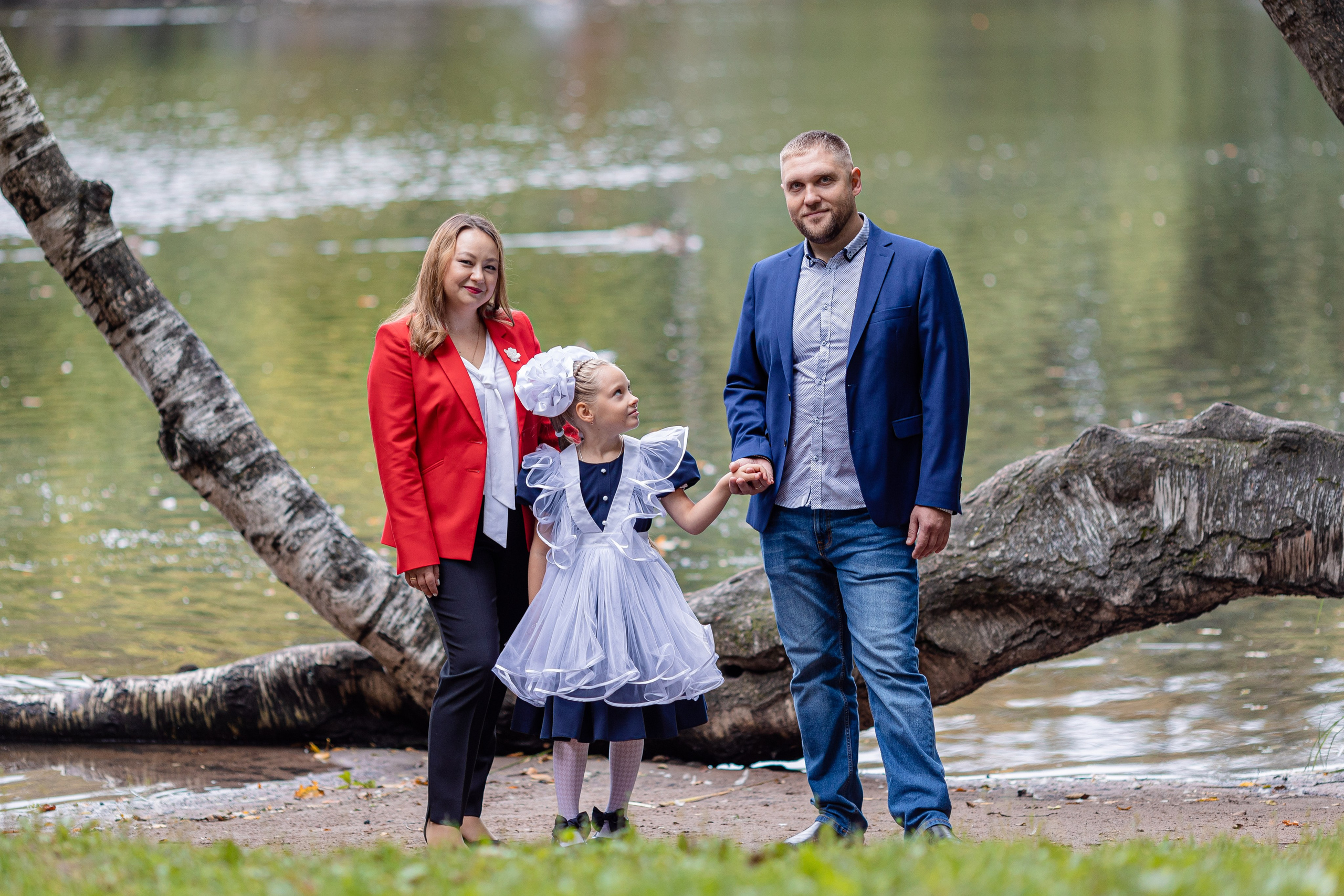 Семейная фотосессия 1-го сентября. Ирина Носова - семейный и детский фотограф