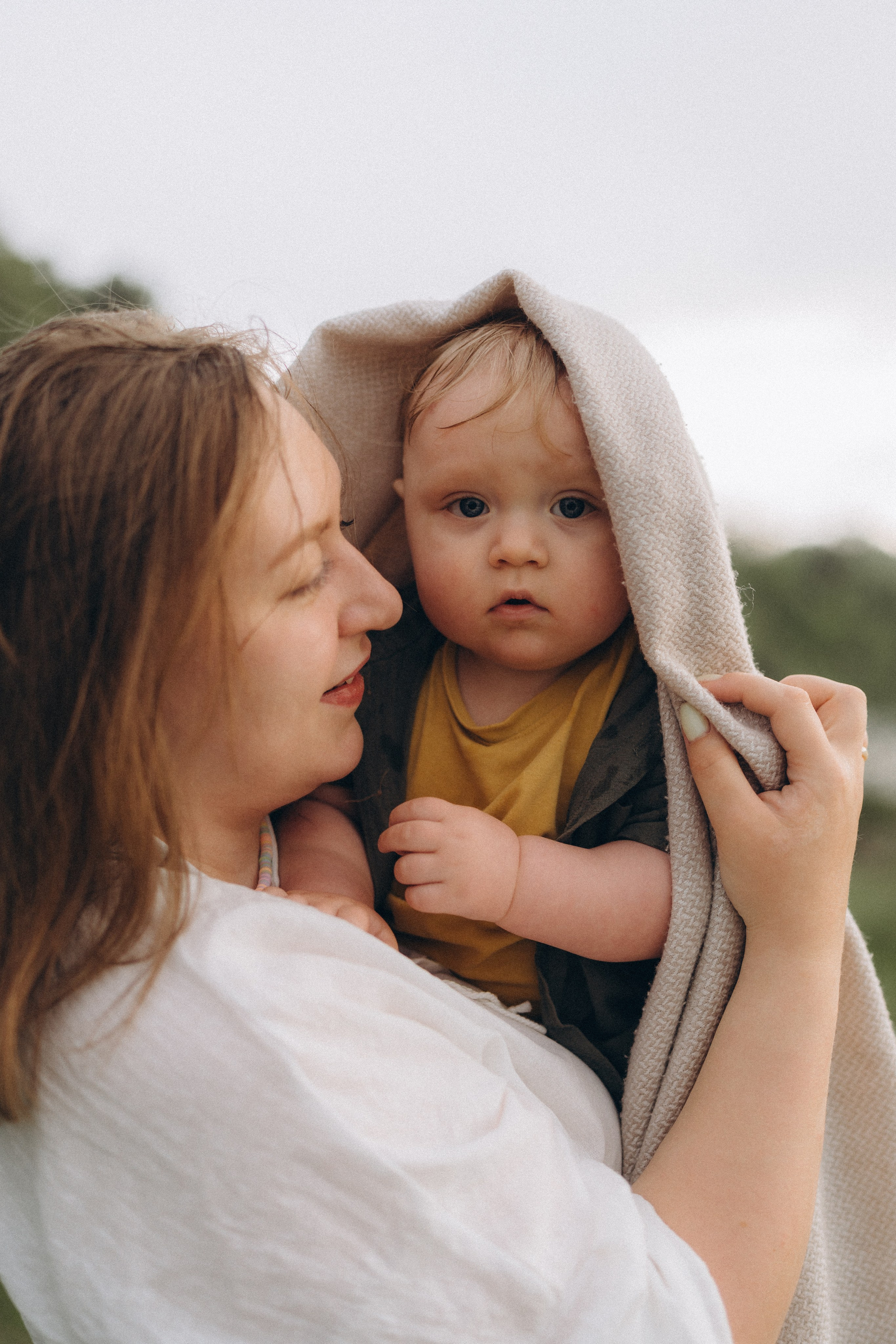 Первый год и первый дождь. Семейный фотограф в Ангарске/ Иркутске