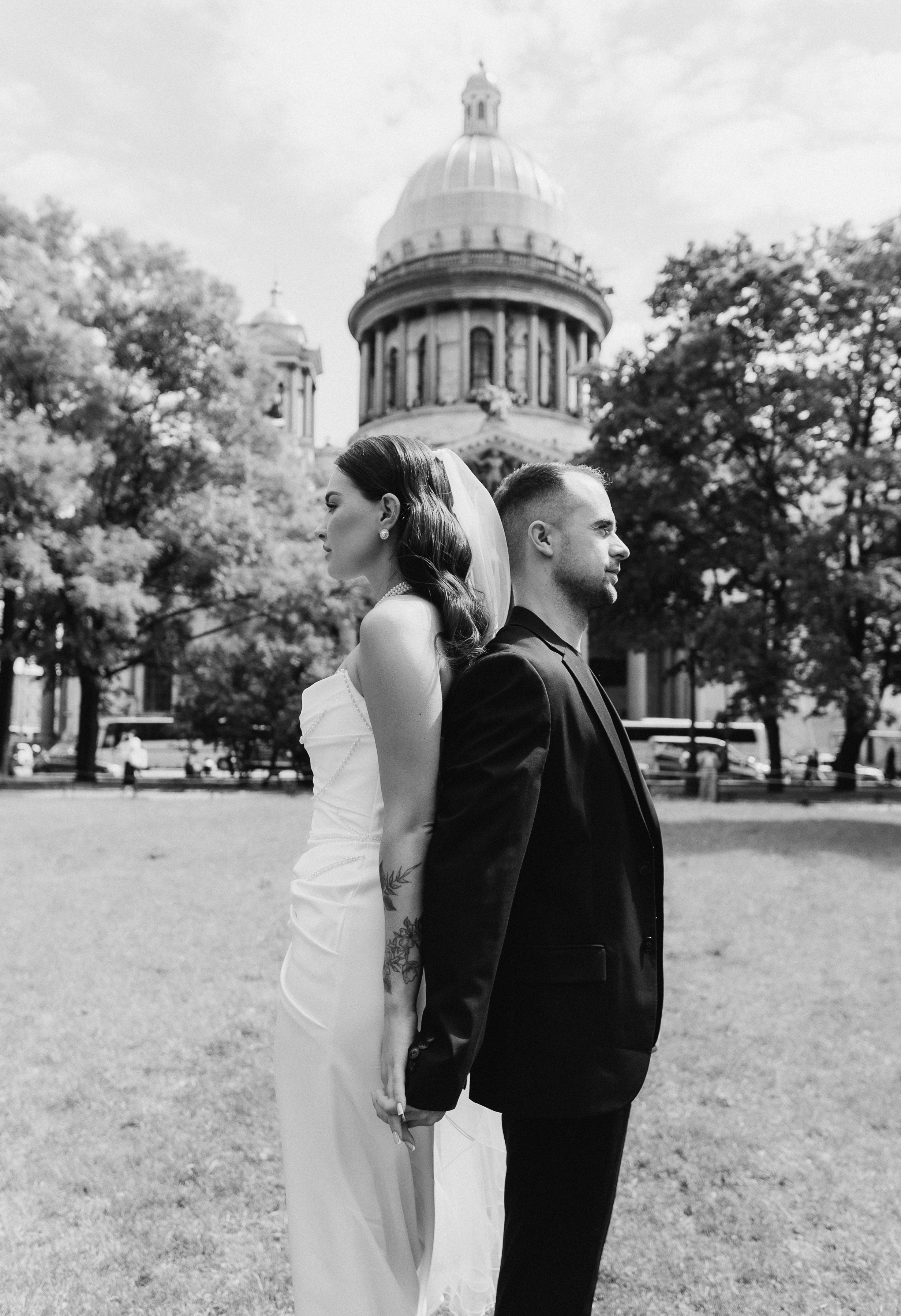 Свадебная Фотопрогулка Исаакиевский. Фотограф ПИТЕР СПБ Надежда Баранова