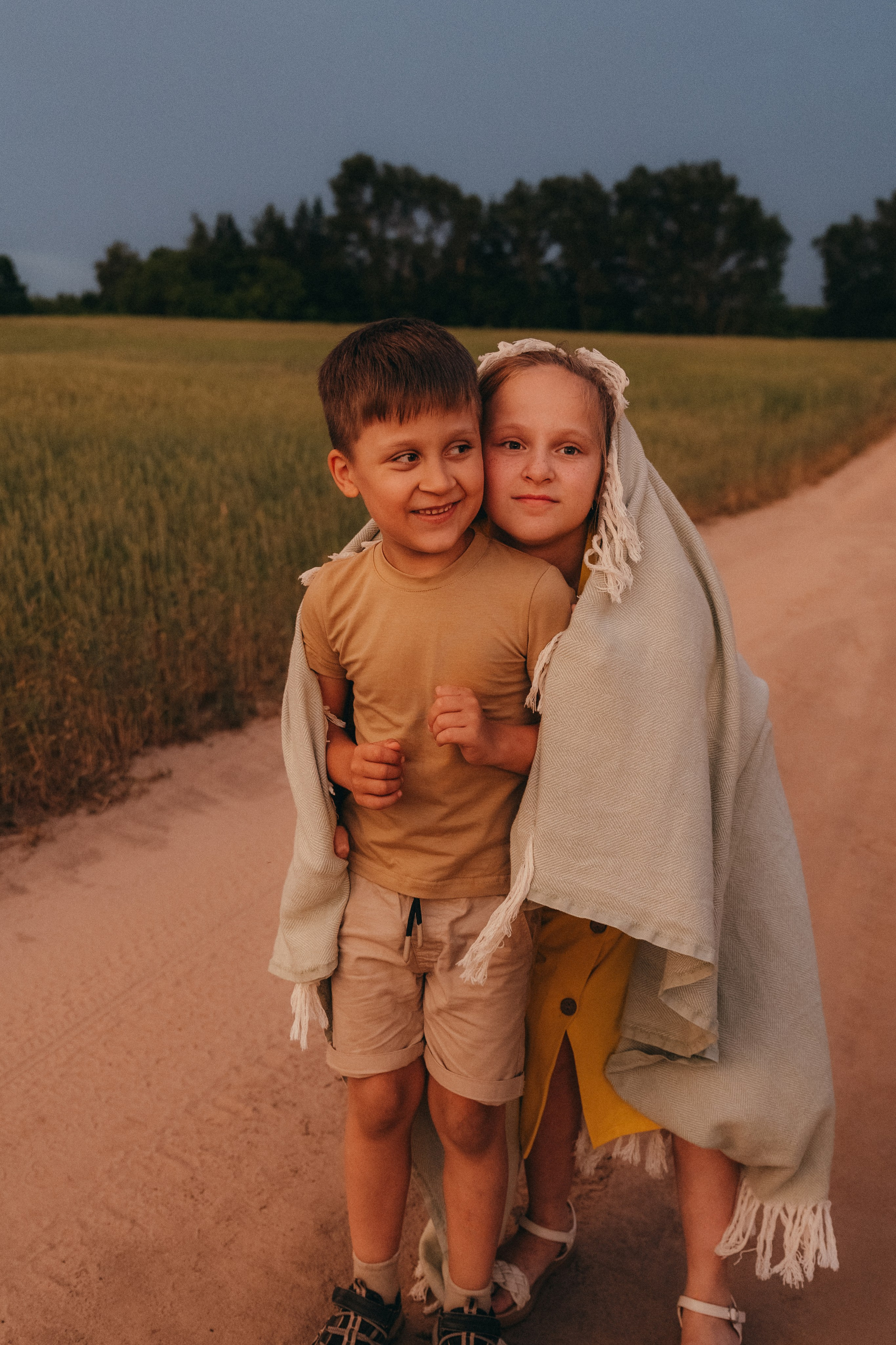 Алексей, Юля, Матрона Аркадий, Прохор. Семейный фотограф • Домашние съемки в Нижнем Новгороде