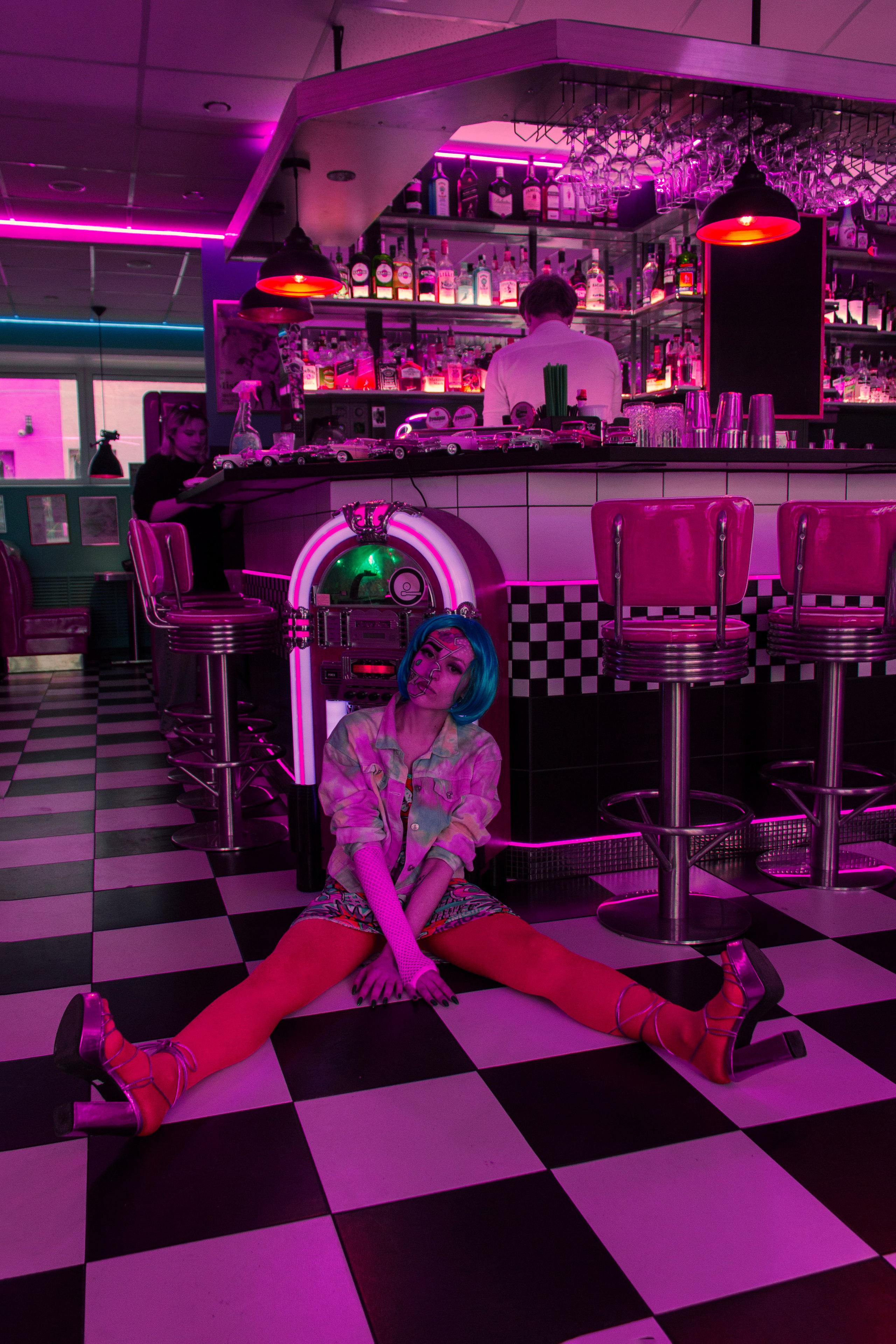 Сошла с обложки комиксов