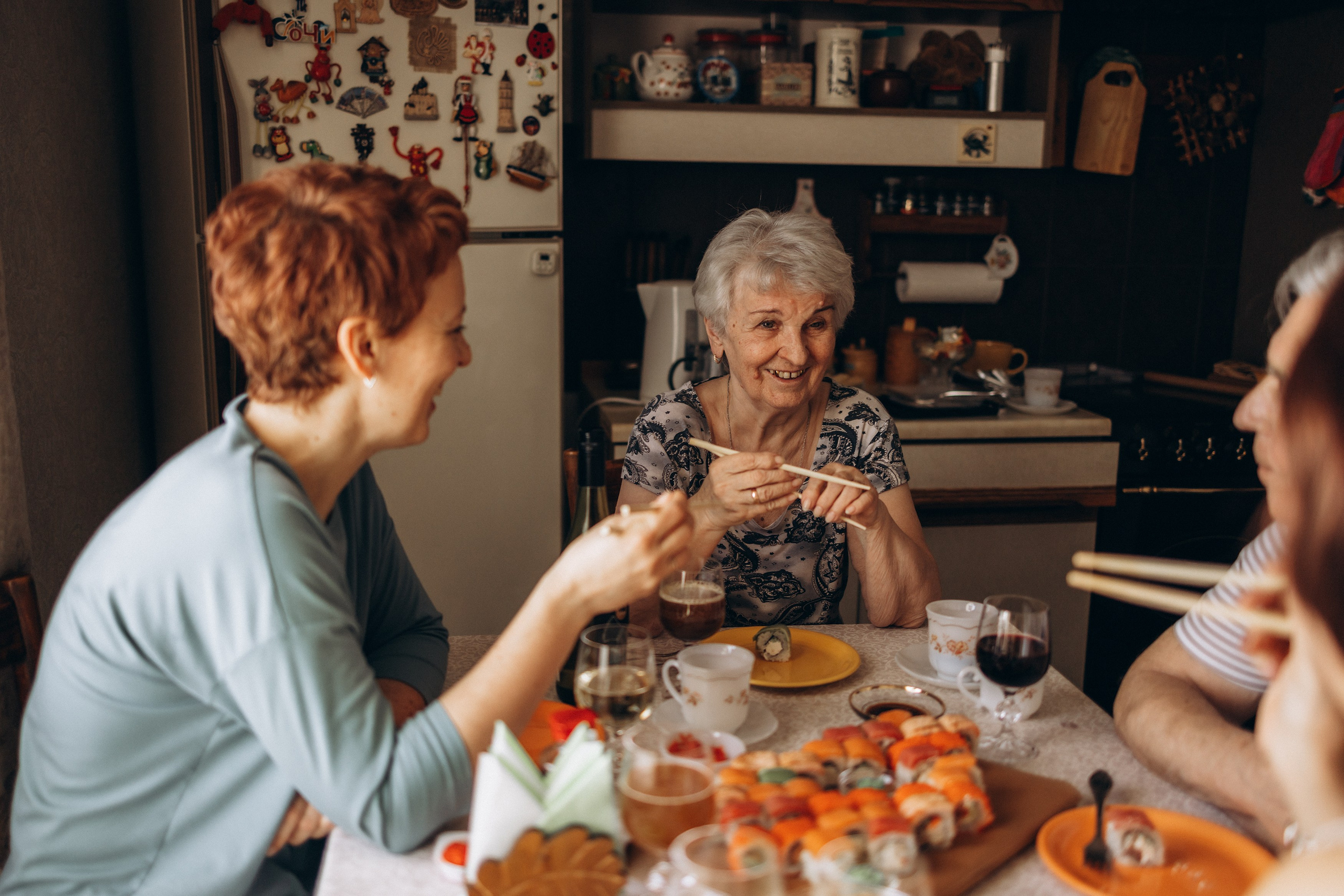 Съемка старшего поколения