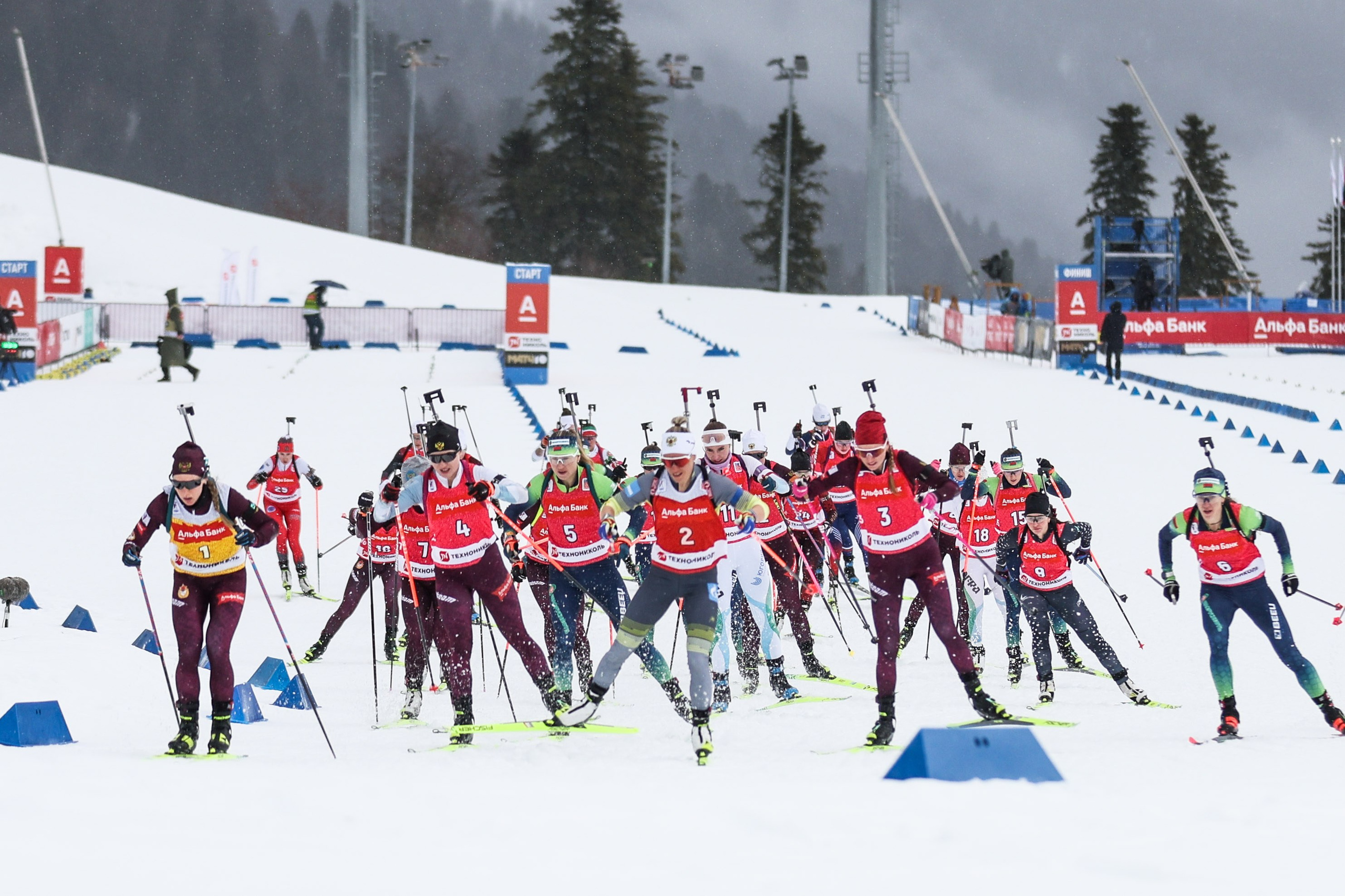 Масстарт Женщины