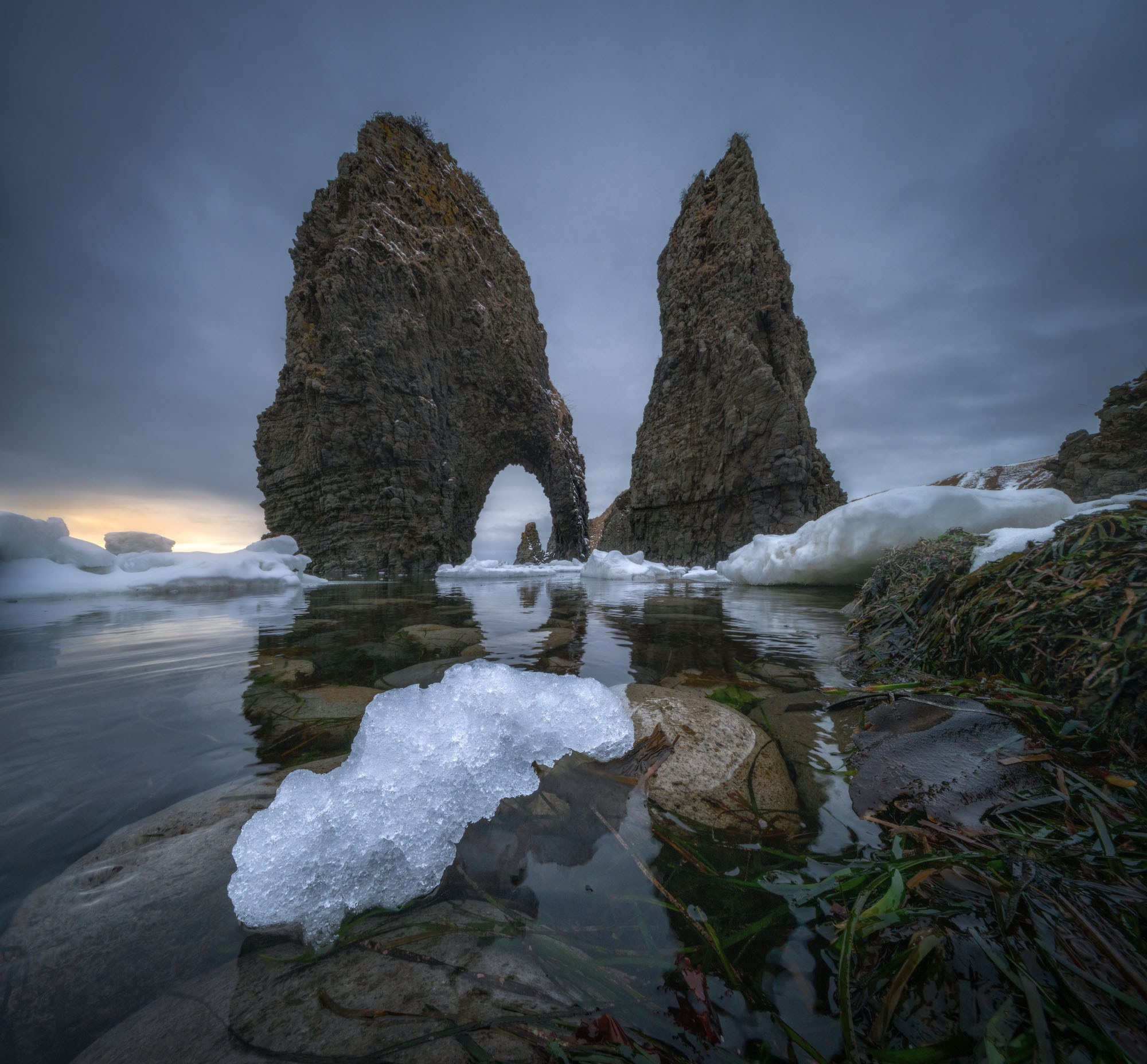 Фотогалерея Зимние Курилы