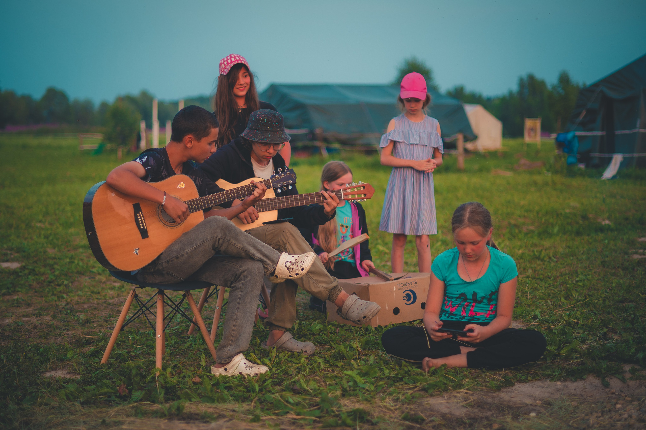 Детский лагерь — 3 смена 2023 год. Иван Кубик — фотограф и видеограф
