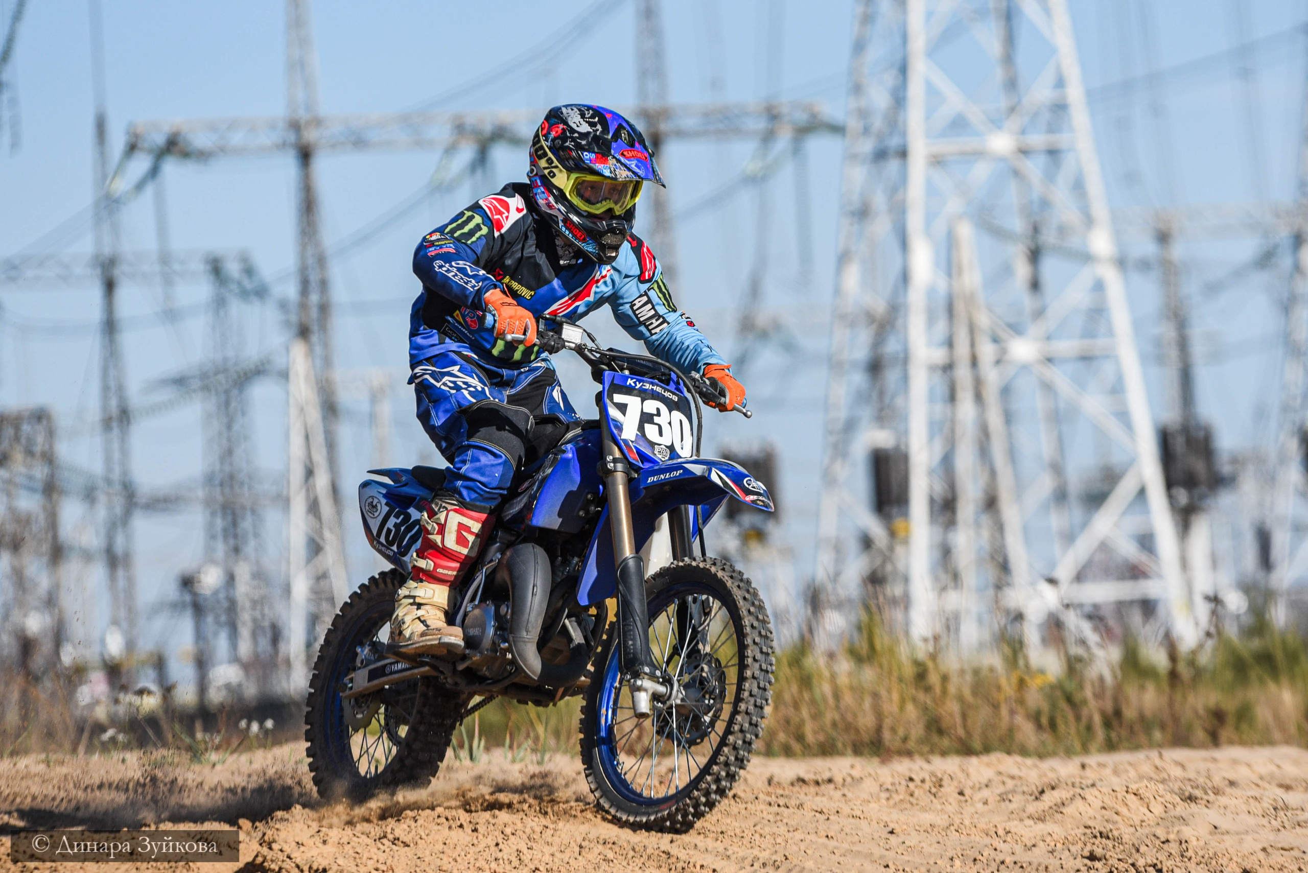 Тренировка по мотокроссу. Мотофотограф в Нижнем Новгороде Динара Зуйкова