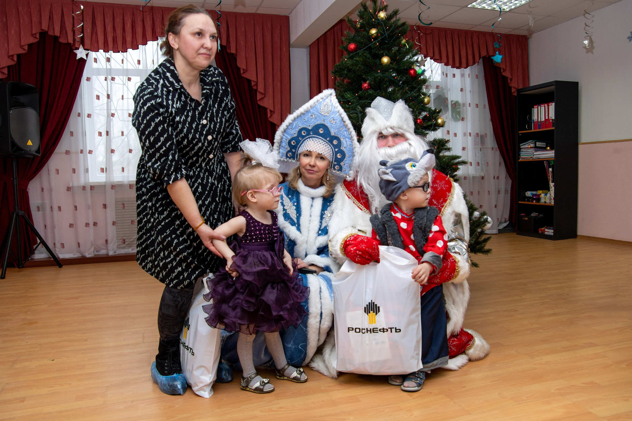Детский праздник и ёлка желаний при участии Роснефть. Фотограф в Самаре Алексей Головачёв