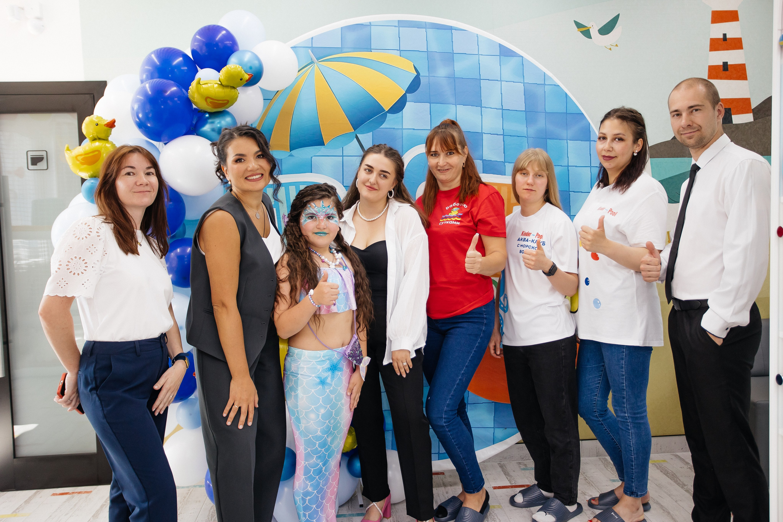 Открытие бассейна. Фотограф в Иркутске