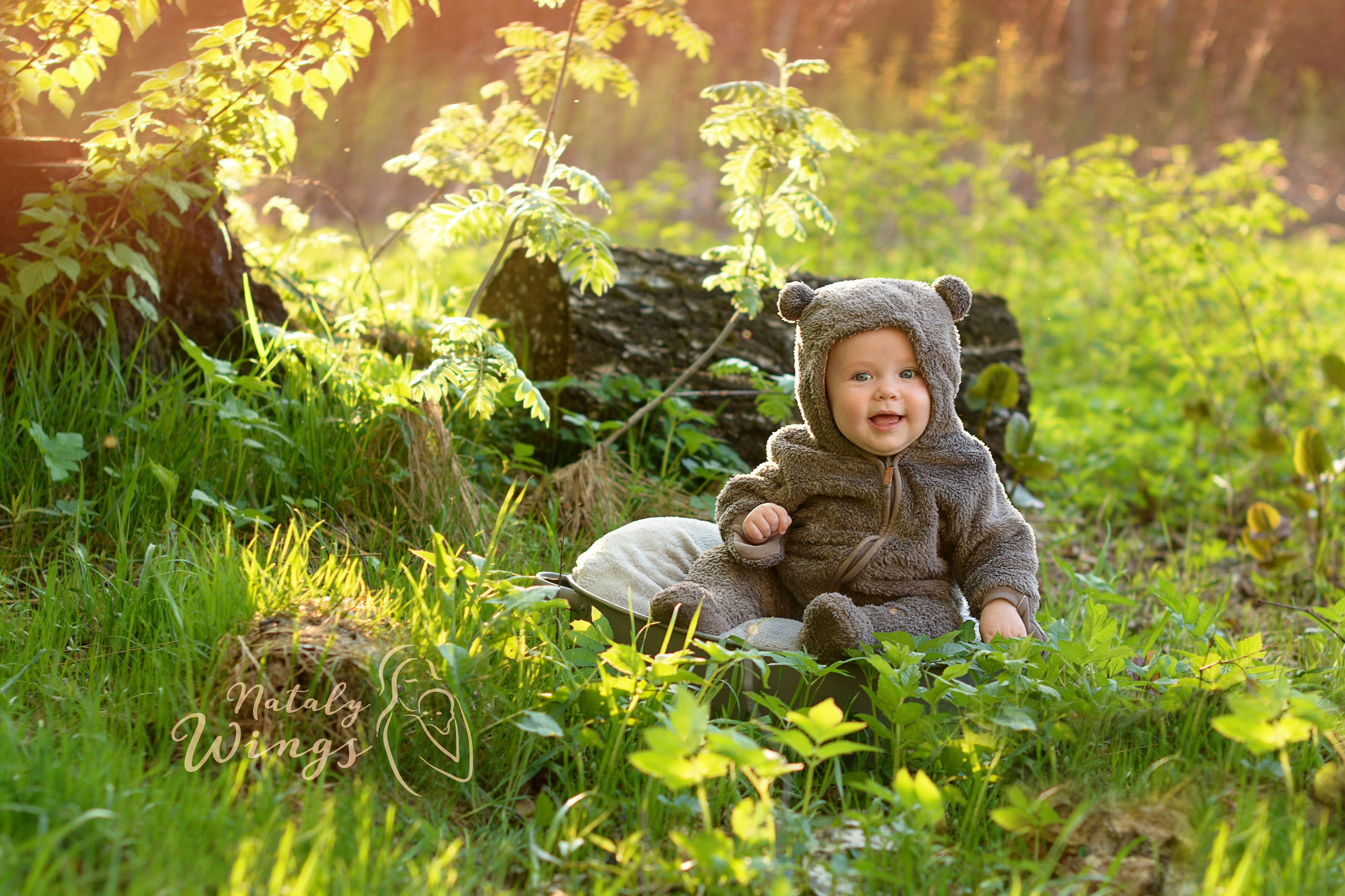 Детская фотосессия до 1 года в парке. Фотосессия беременности — Крылова Натали — Москва