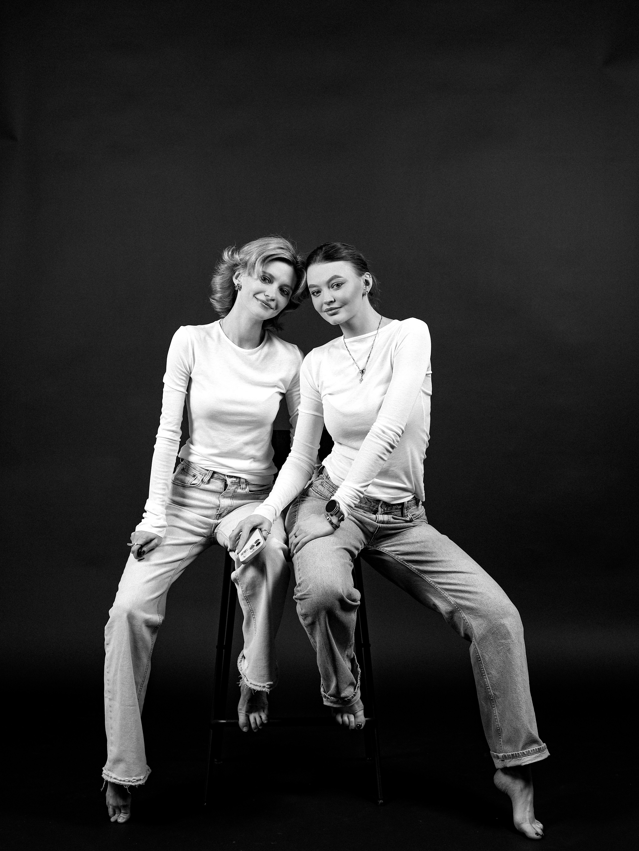 Дарья и Анна. Фотостудия без фотографа Чехов. Первая студия автопортрета в Чехове