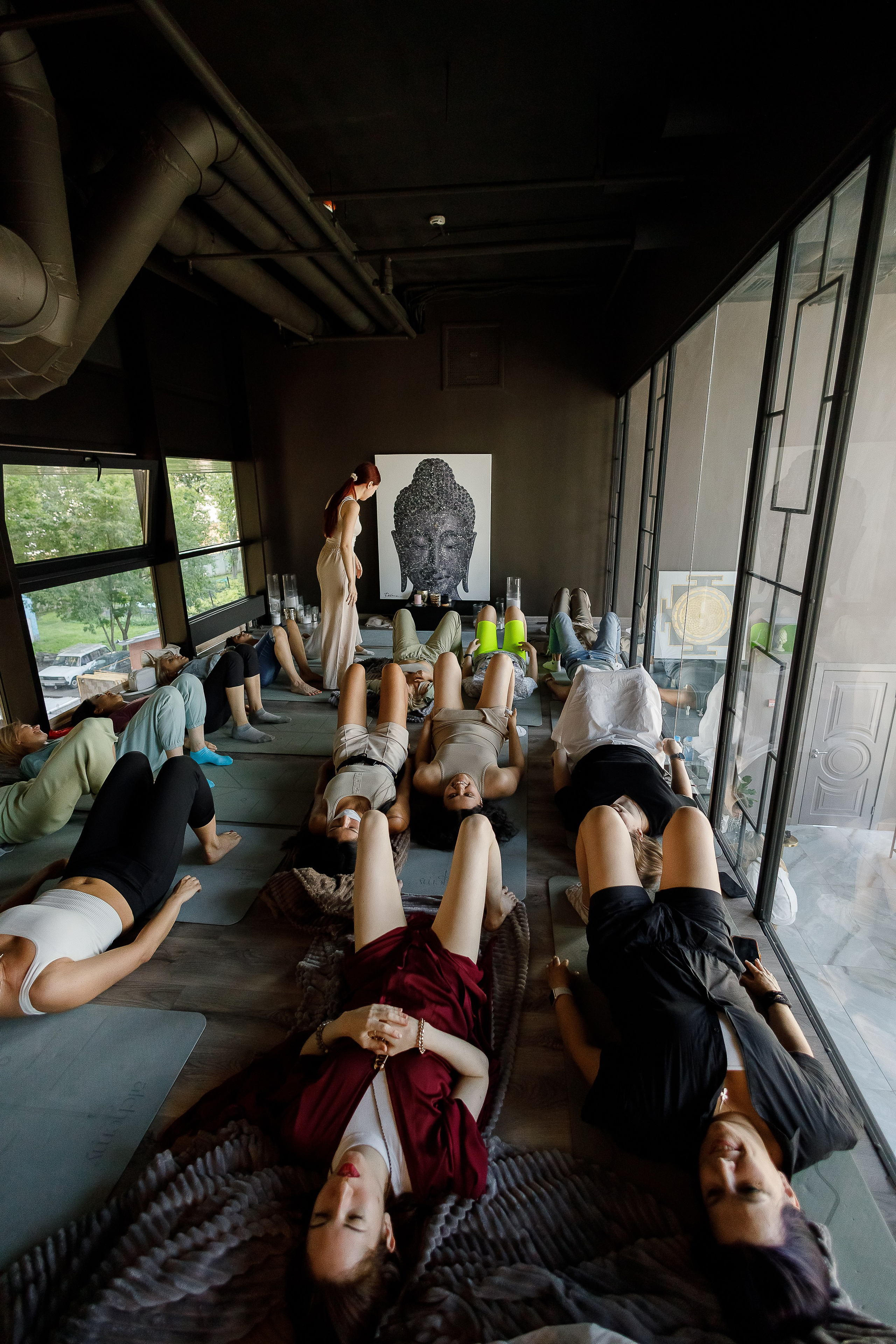 Фестиваль йоги. Фотограф Москва