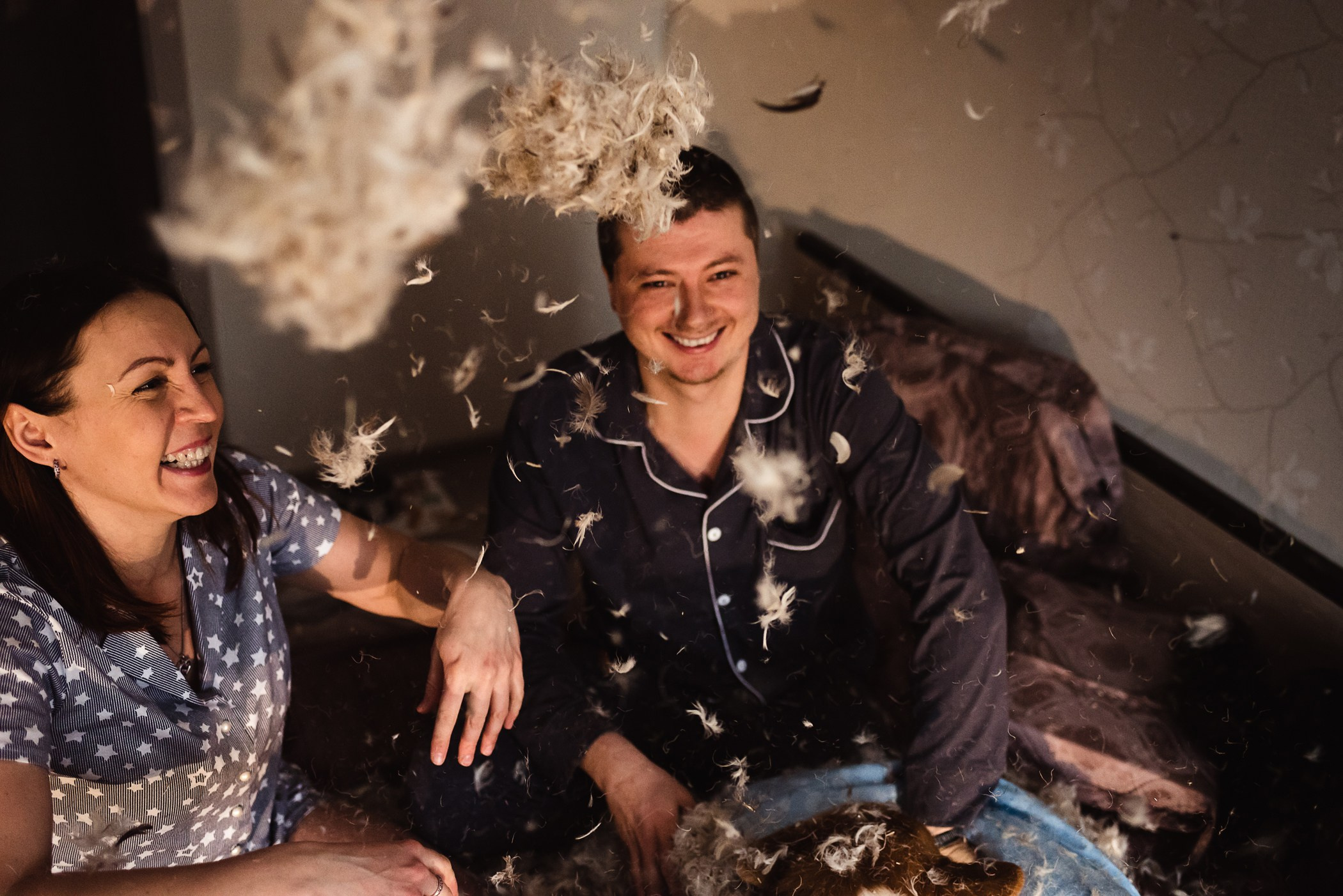 Пижамная вечеринка Тани и Димы. Семейный Фотограф в Москве Ирина Хохлова