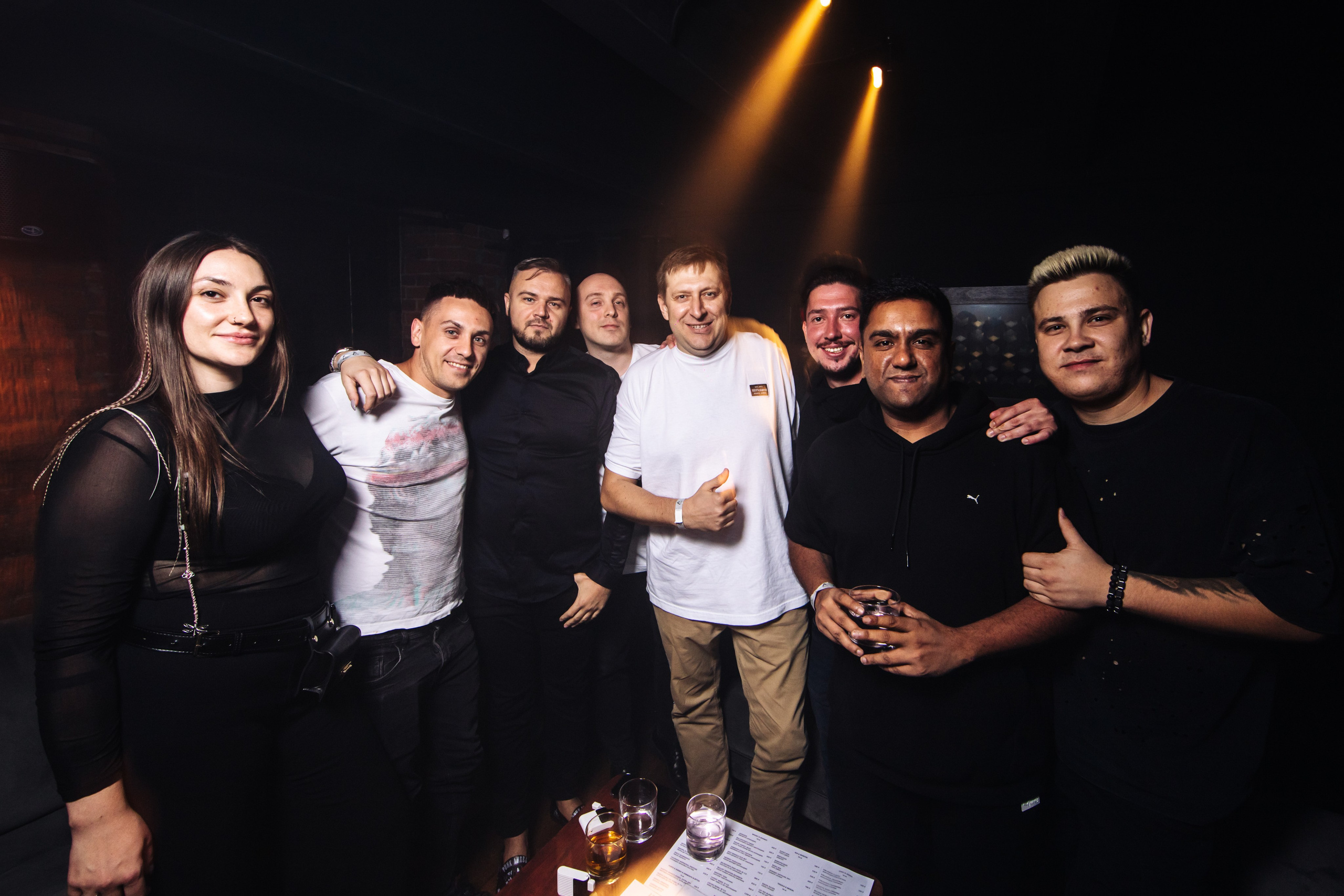 Вечеринка в клубе Treff 8. Фотограф Москва