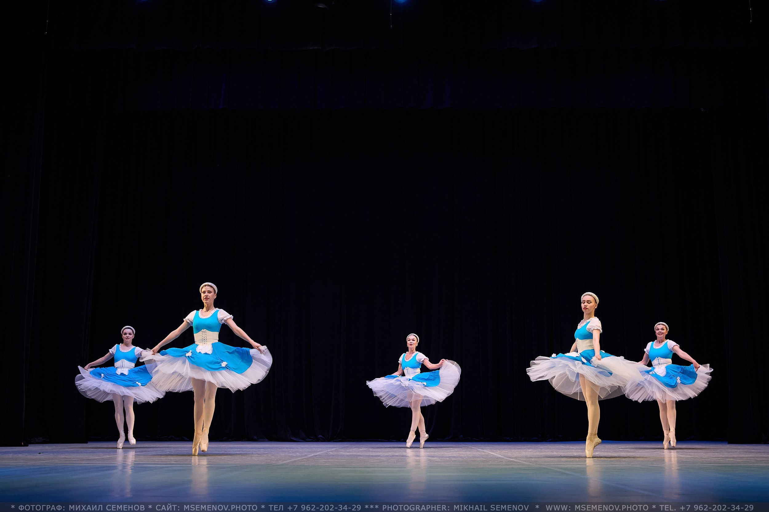 АНОНС Концерта «Хореографический дивертисмент» Театра Балета. Photographer for business Mikhail Semenov. Aqua photo studio, photo school