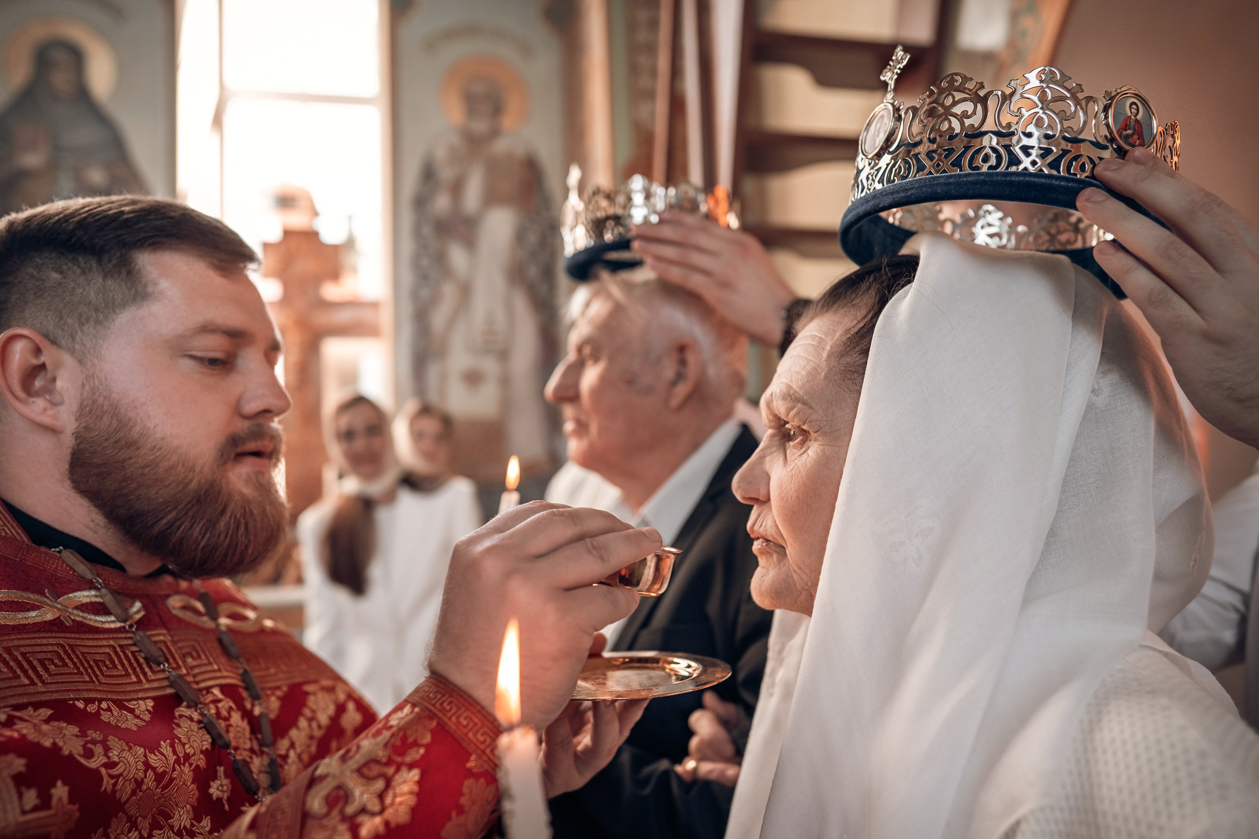 Венчание в храме св.Андрея Первозванного г. Севастополь. Церковный фотограф Севастополь