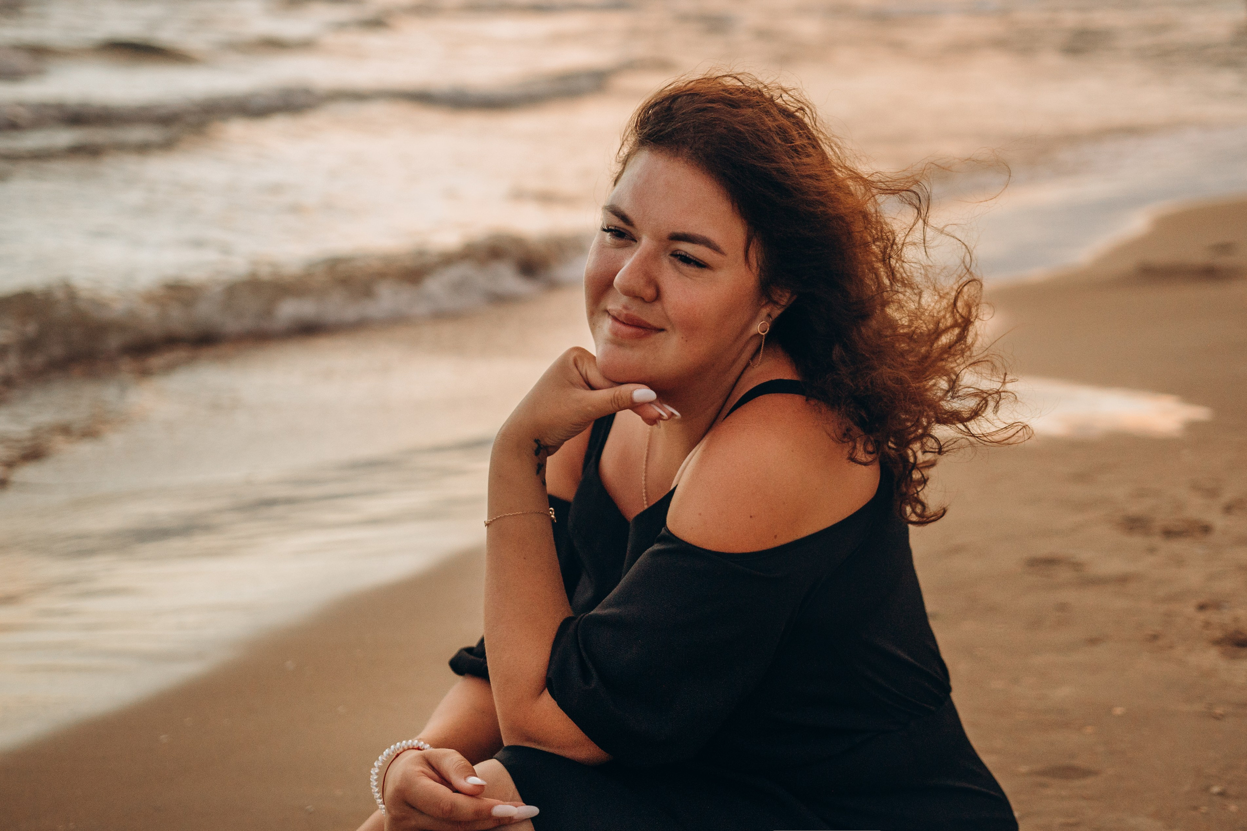 Михаил, Алена и Кирюша — встреча заката с любимыми. Семейный фотограф Новороссийск, Анапа, Геленджик — Юлия Давыдова