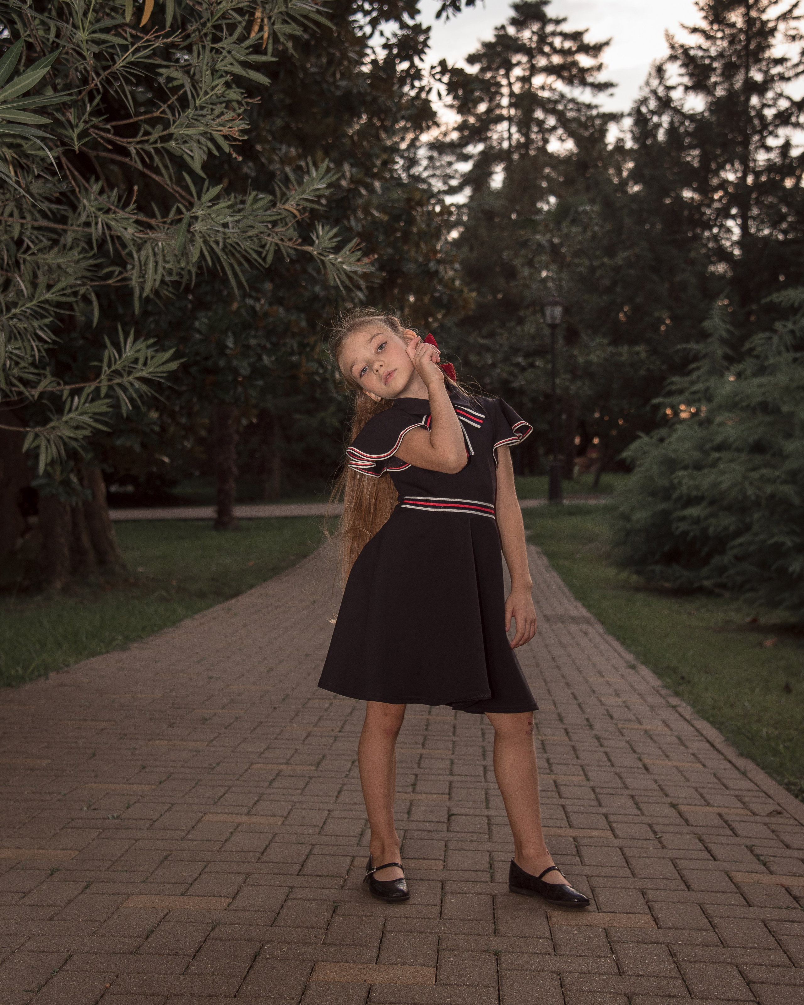 Фотопрогулка_Оливия_1сентября (цветокор). Детский и семейный фотограф Краснодар / Сочи Сергеева Олеся