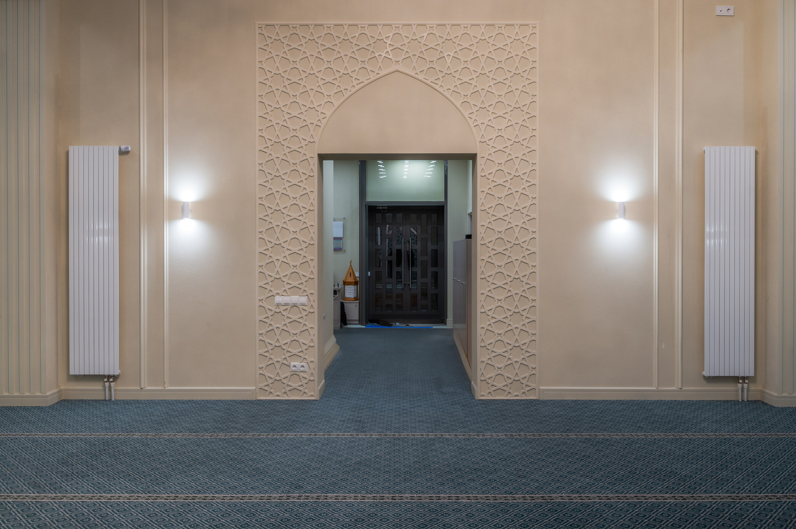 Интерьерная съёмка для мечети Изге Ай. Фотограф/видеограф Богдан Голованов