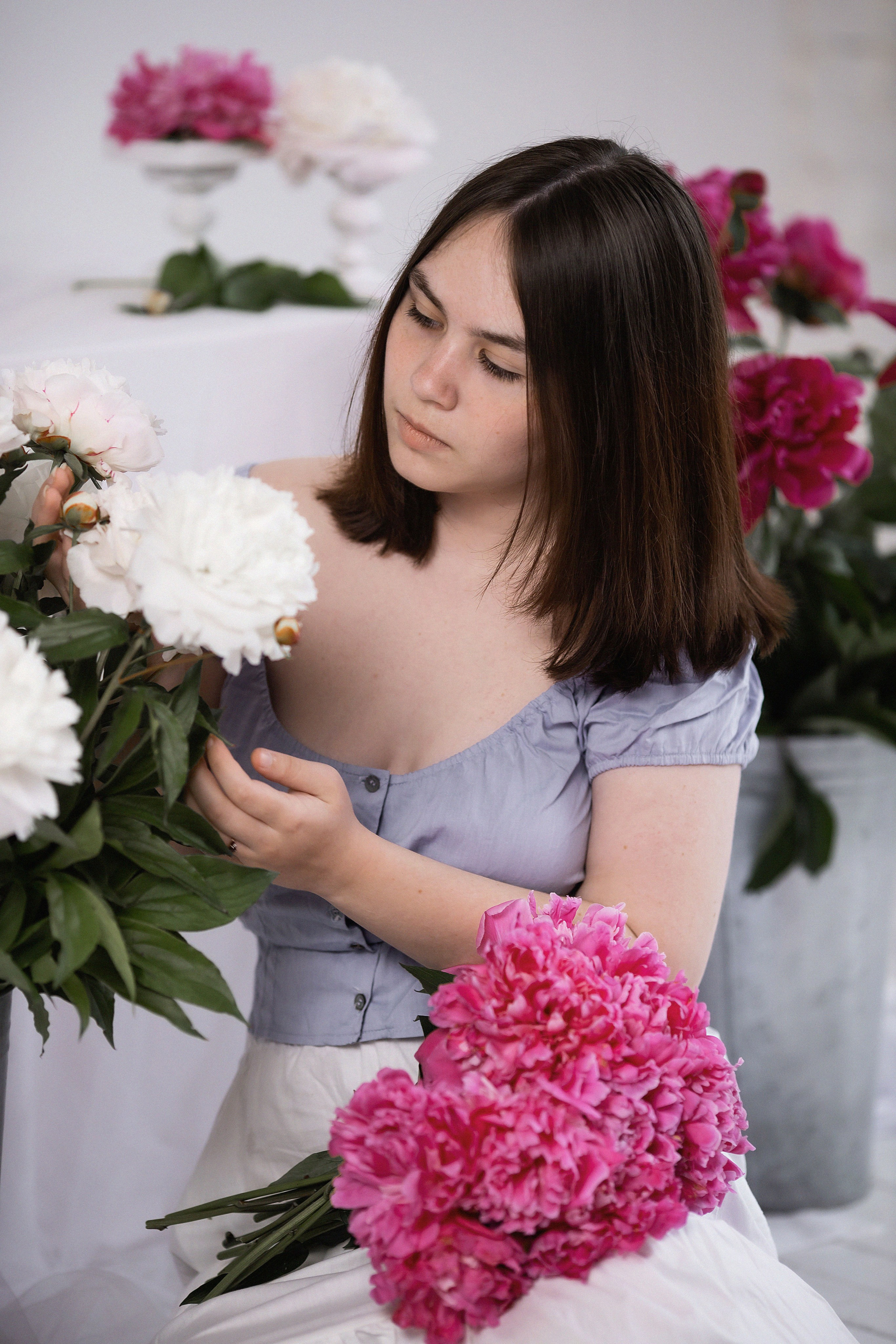 Пионы. Фотостудия Фонарь