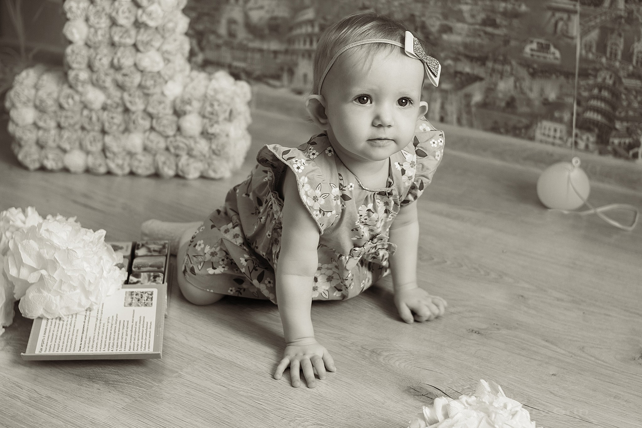 1 годик Евы дома. Детский и семейный фотограф, фотограф мероприятий Нижний Новгород