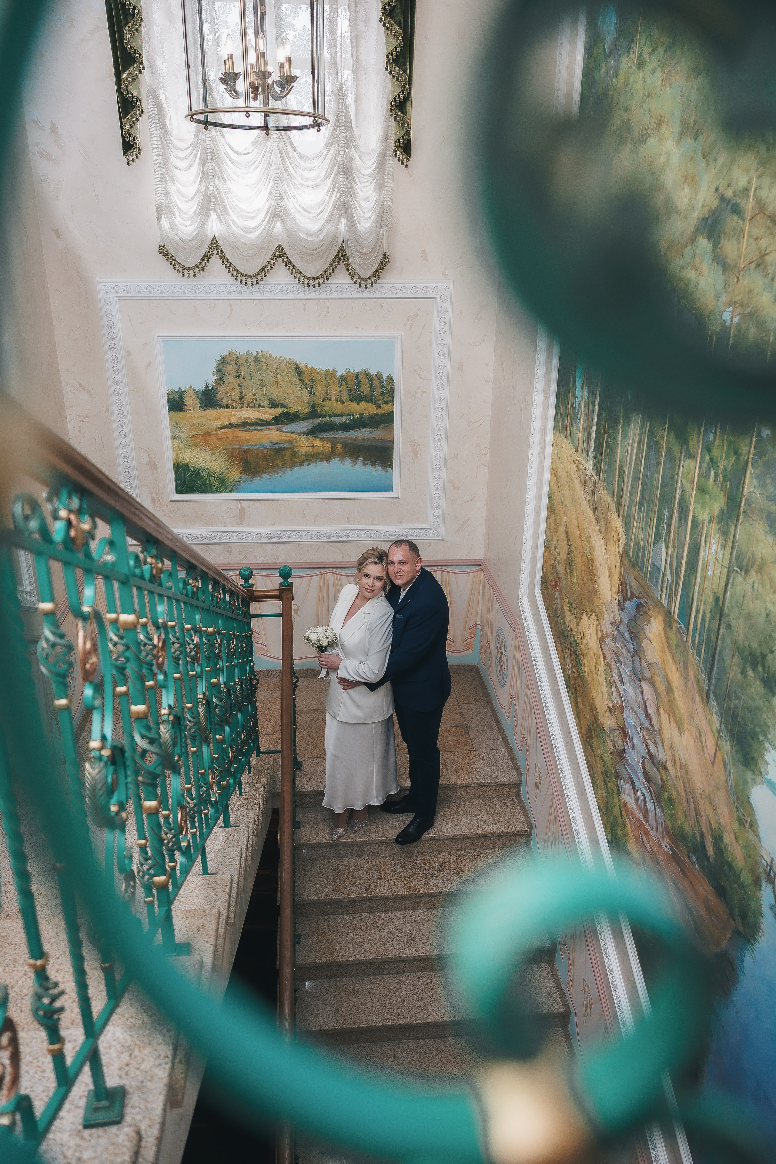 Фотосъемка регистрации брака в гостинице «Покровская». Свадебный и семейный фотограф в Москве Красинская Мария