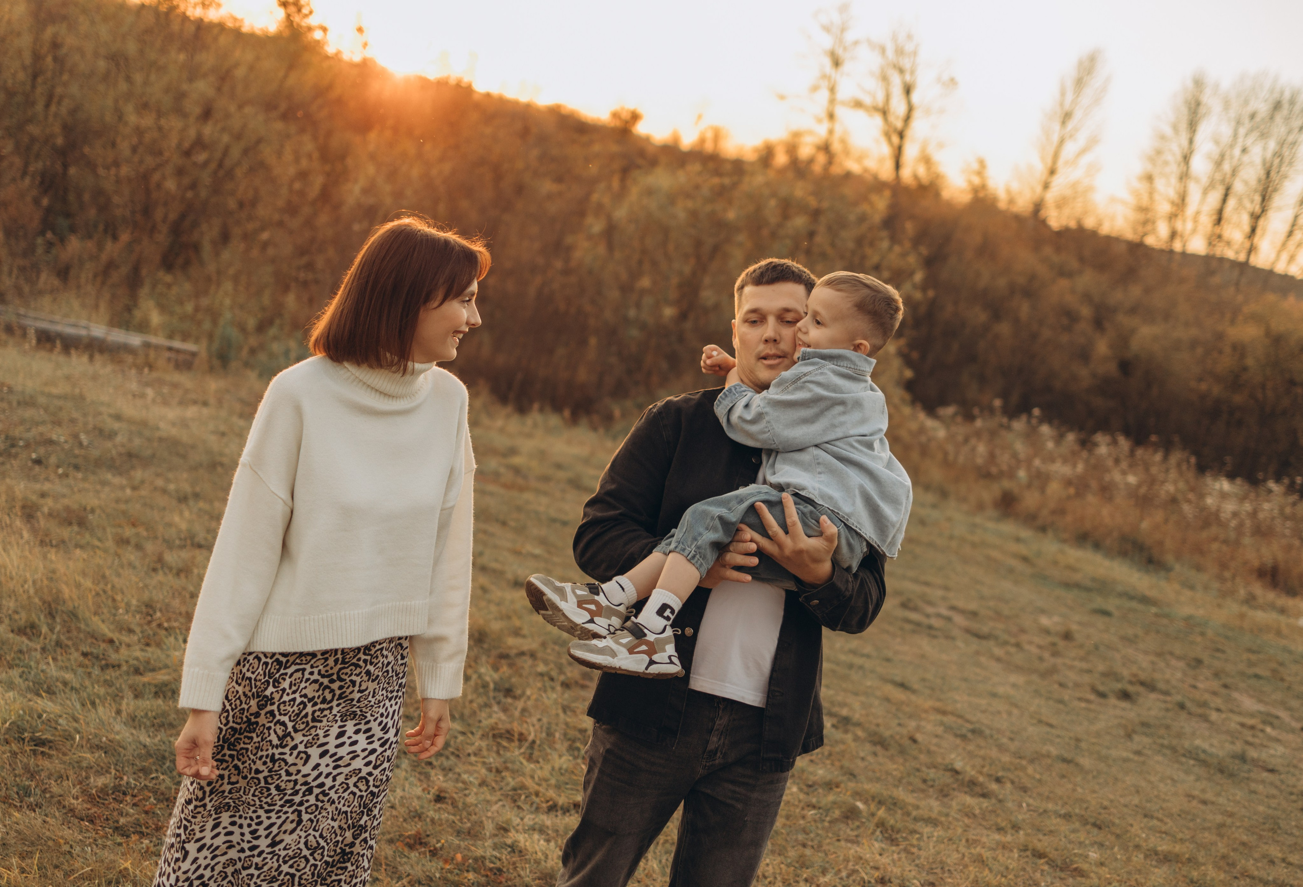 Сентябрьский вечер. Семейный и детский фотограф в Тюмени Вика Алленова