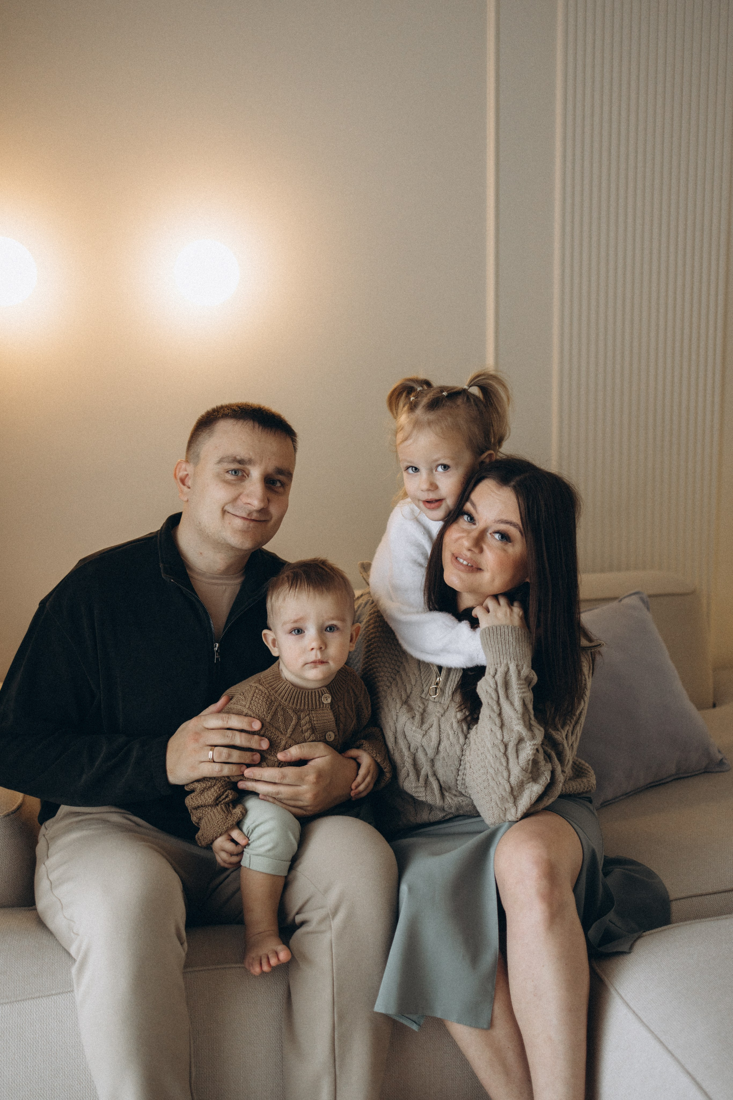 Новый года дома. Семейный и детский фотограф в Тюмени Вика Алленова