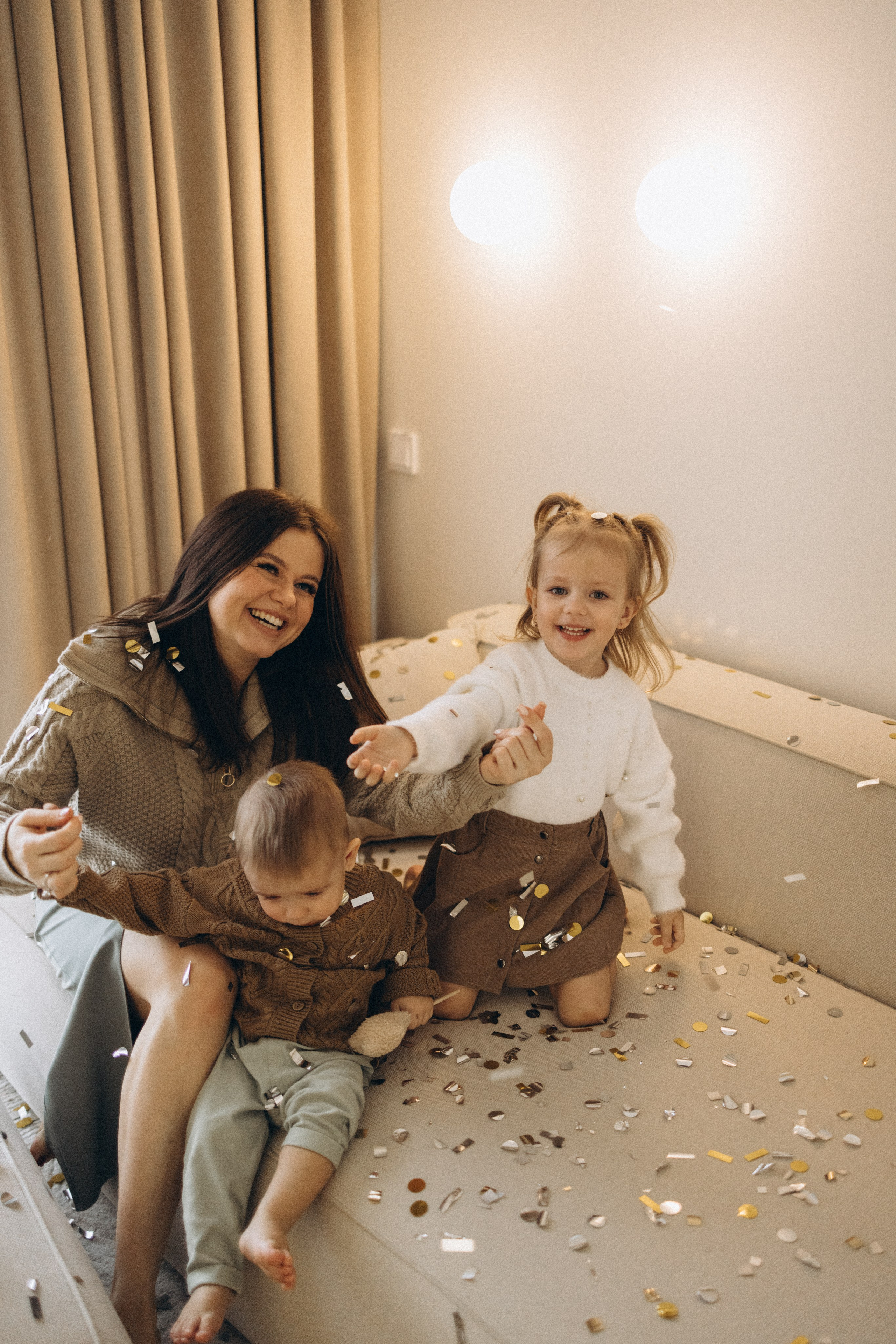 Новый года дома. Семейный и детский фотограф в Тюмени Вика Алленова