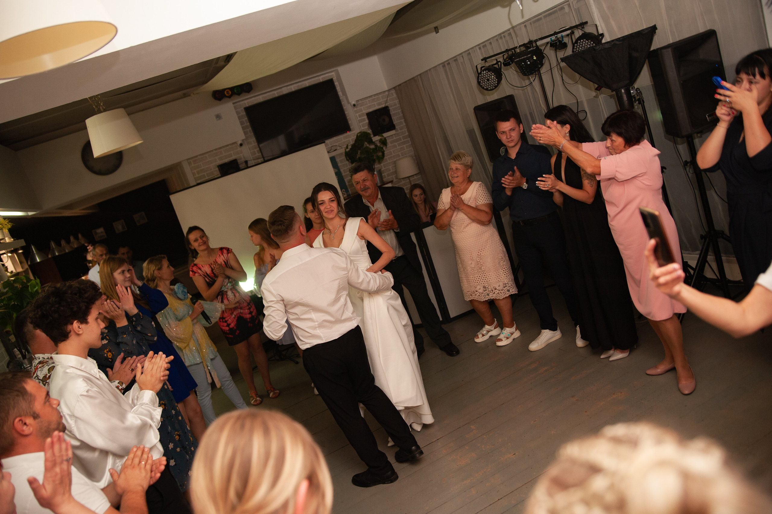 Свадебный банкет. Семейный фотограф Анна Лищук г. Таганрог