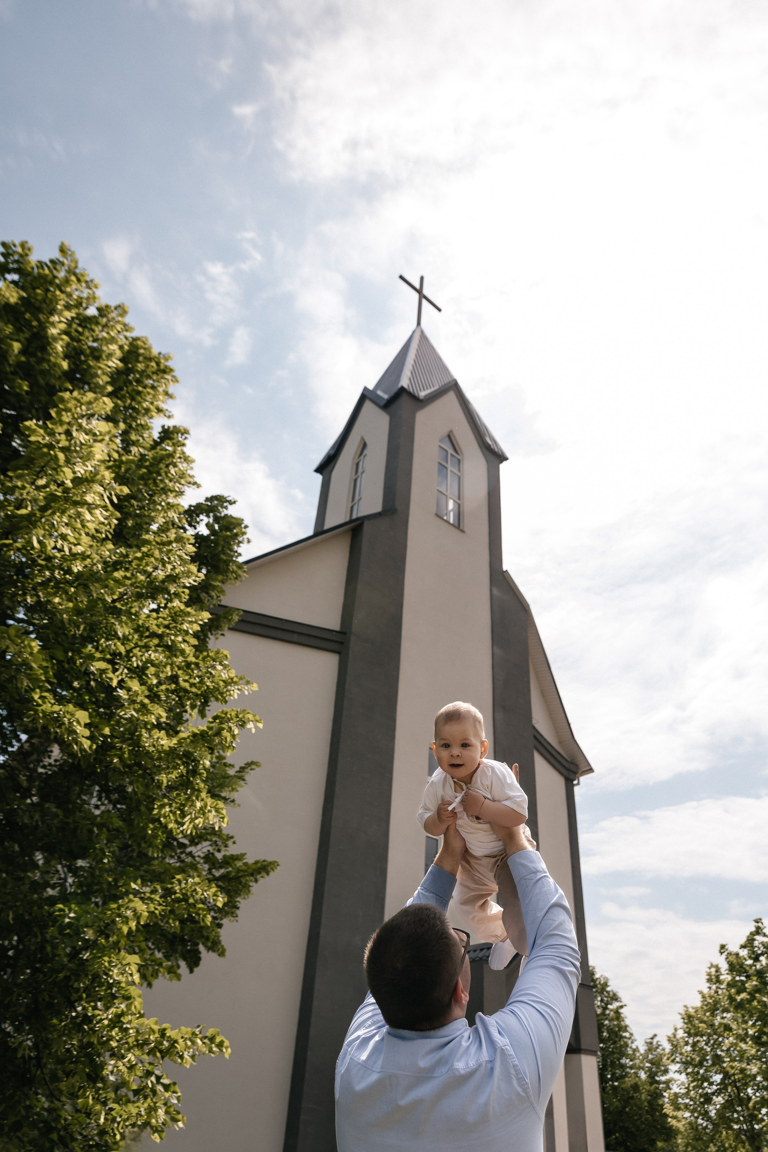 Крещение Назара. Семейный фотограф Минск Усова Ольга