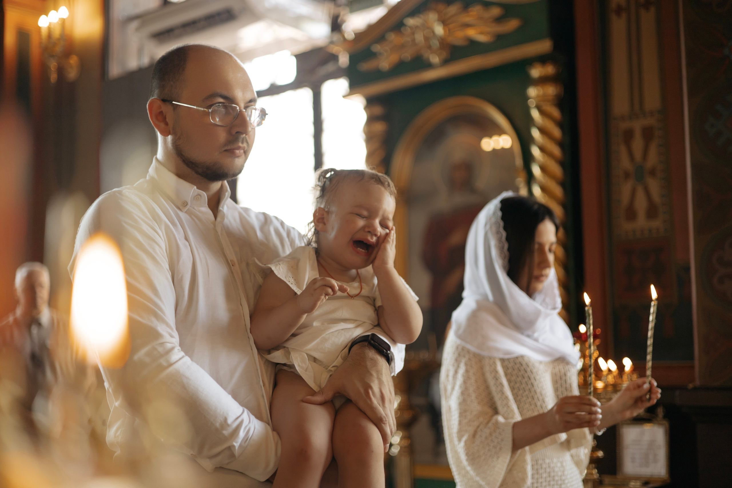 Крещение Вари. Самый теплый фотограф в Краснодаре Рябоконь Ксения