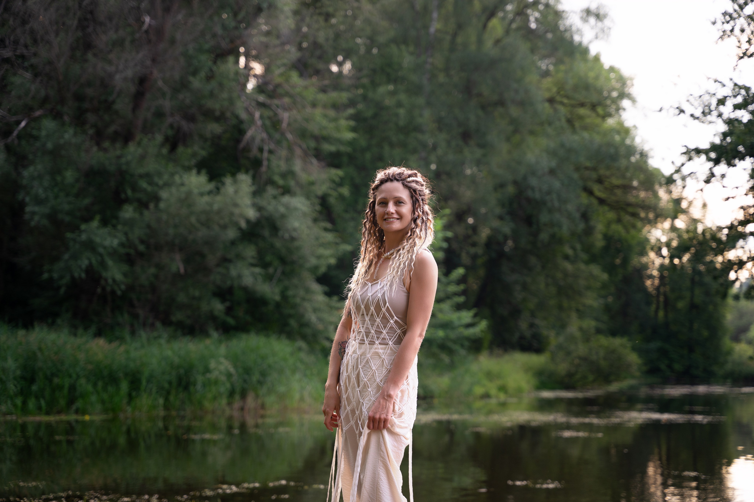 Анна —лесная нимфа. Фотограф Светлана Белоусова