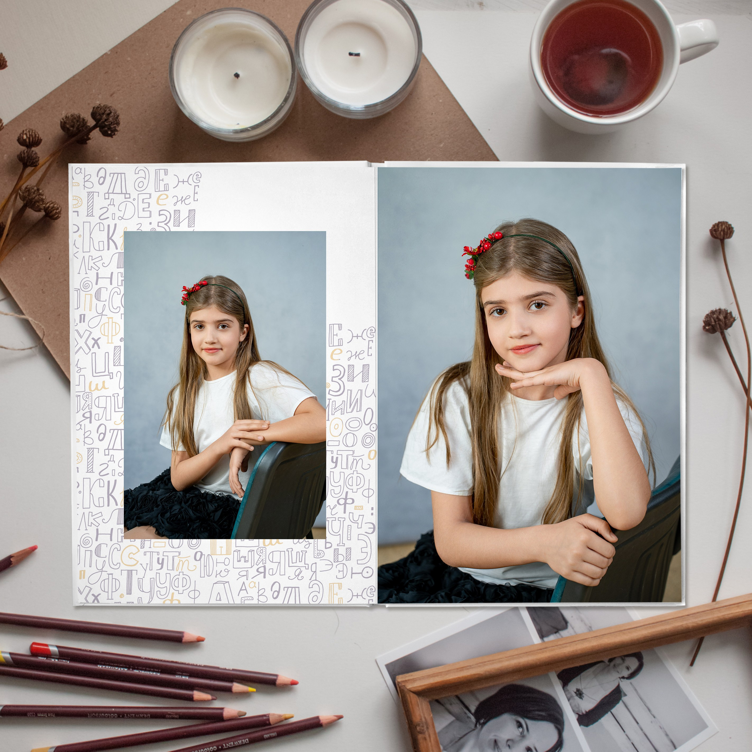 Книги 2 разворота. Фотограф Казакова Анастасия