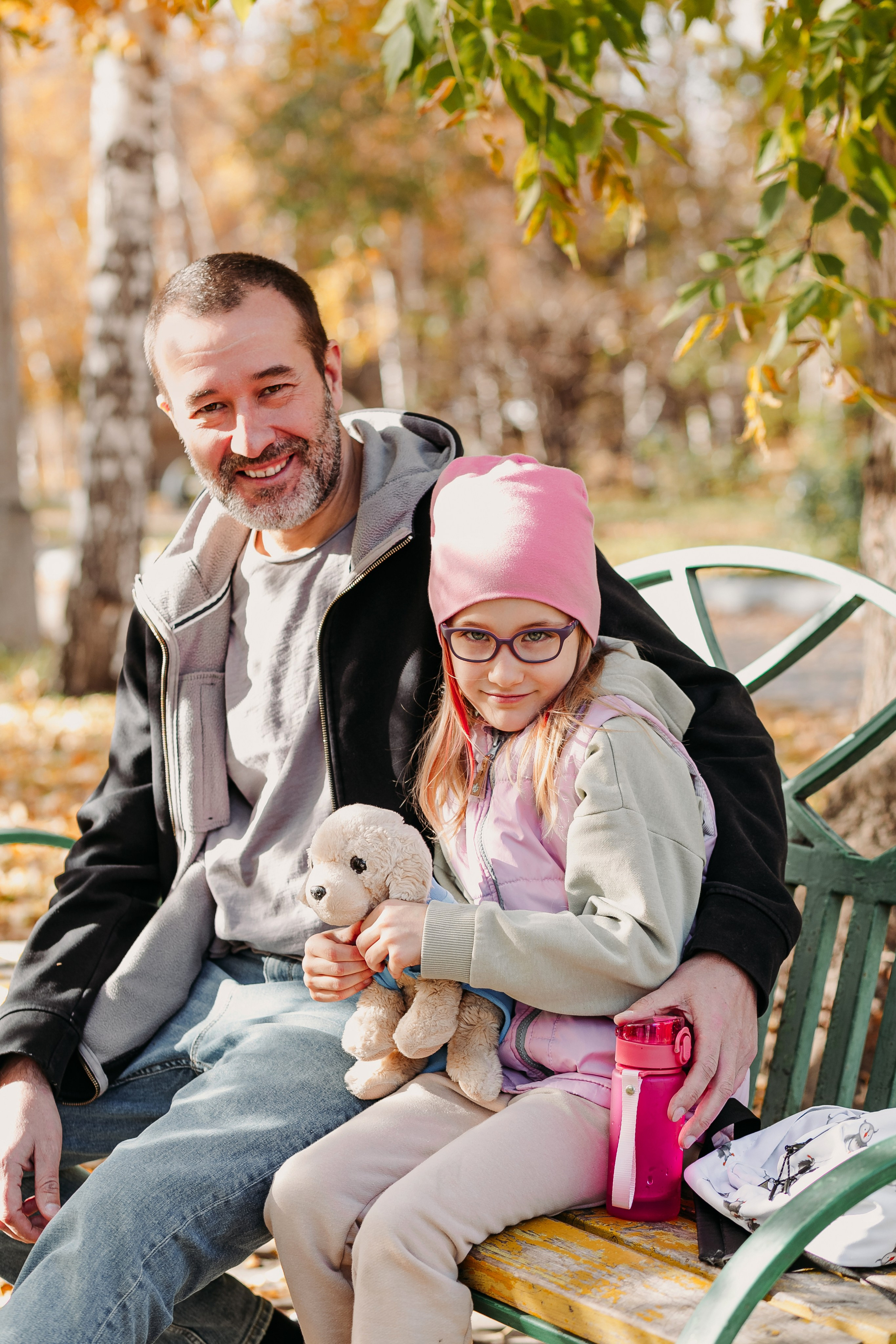 В берёзовой роще. Фотограф в  г. Новосибирск