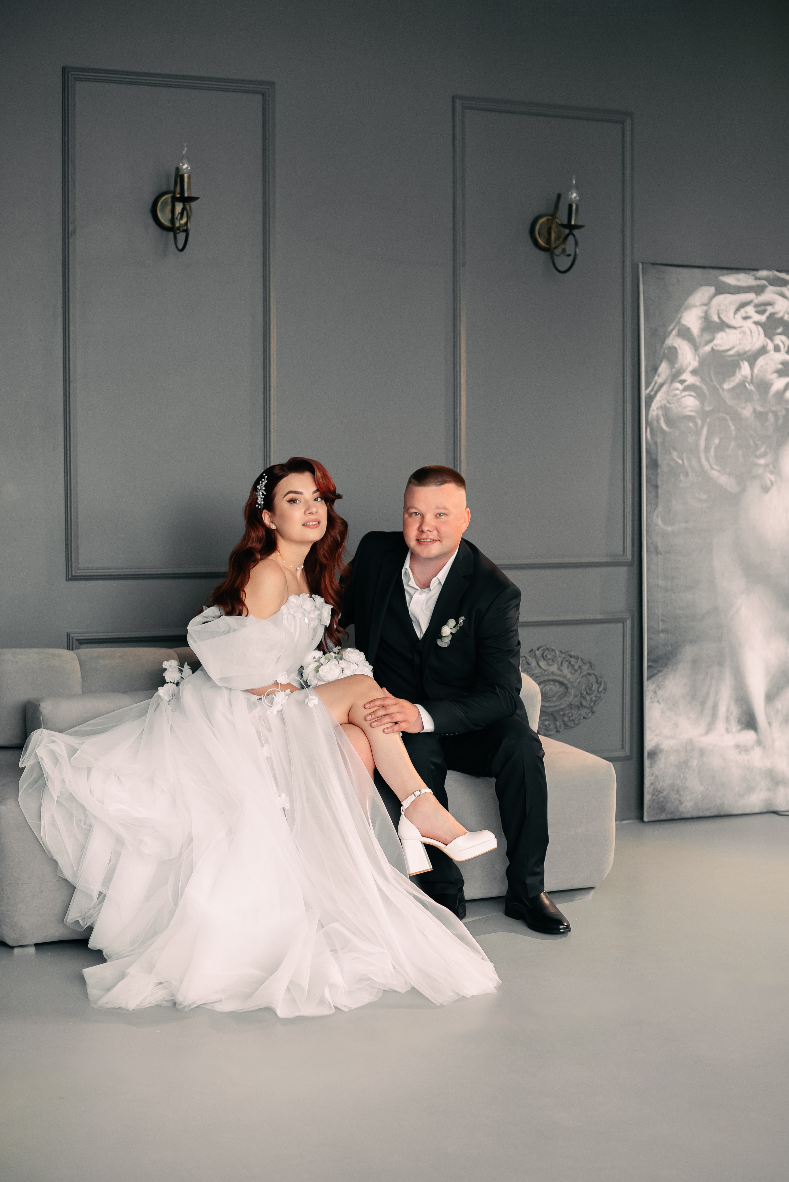 Свадебная фотосессия в фотостудии MAGIC