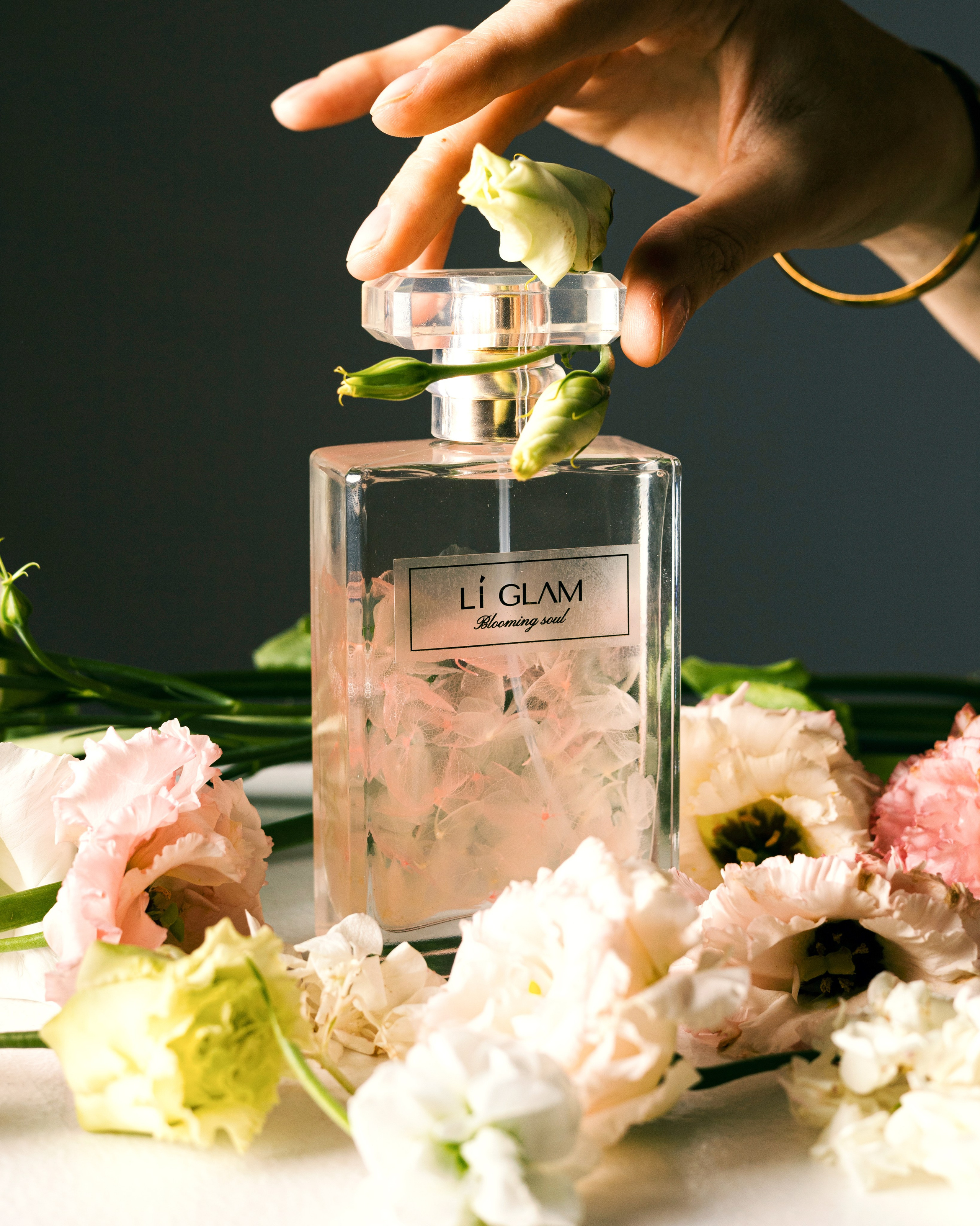 LI GLAM — масло для тела | Имиджевая съемка. Главная