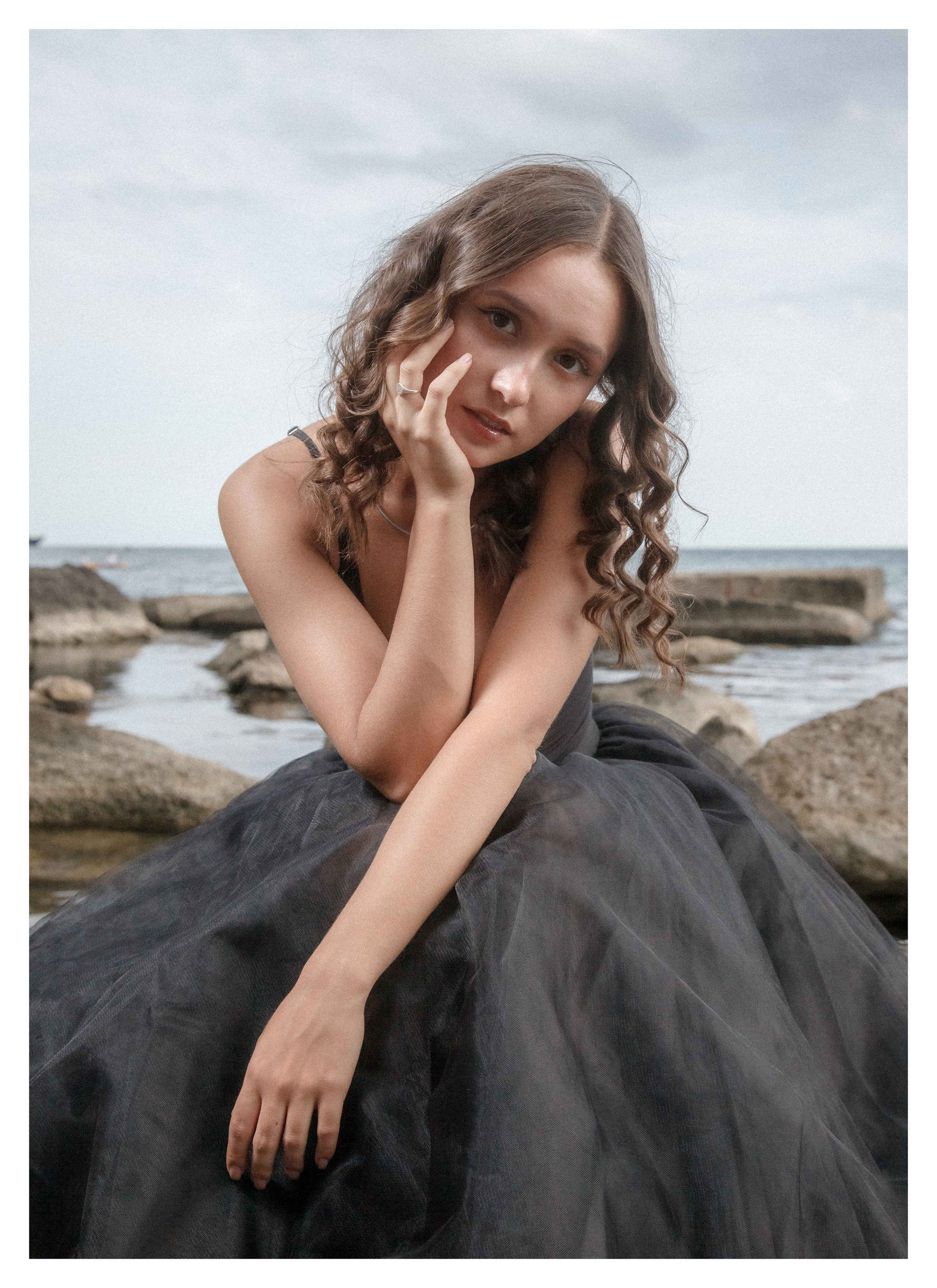 Лиза ЛИСТОПАД. портрет у моря. Фотография, как она есть