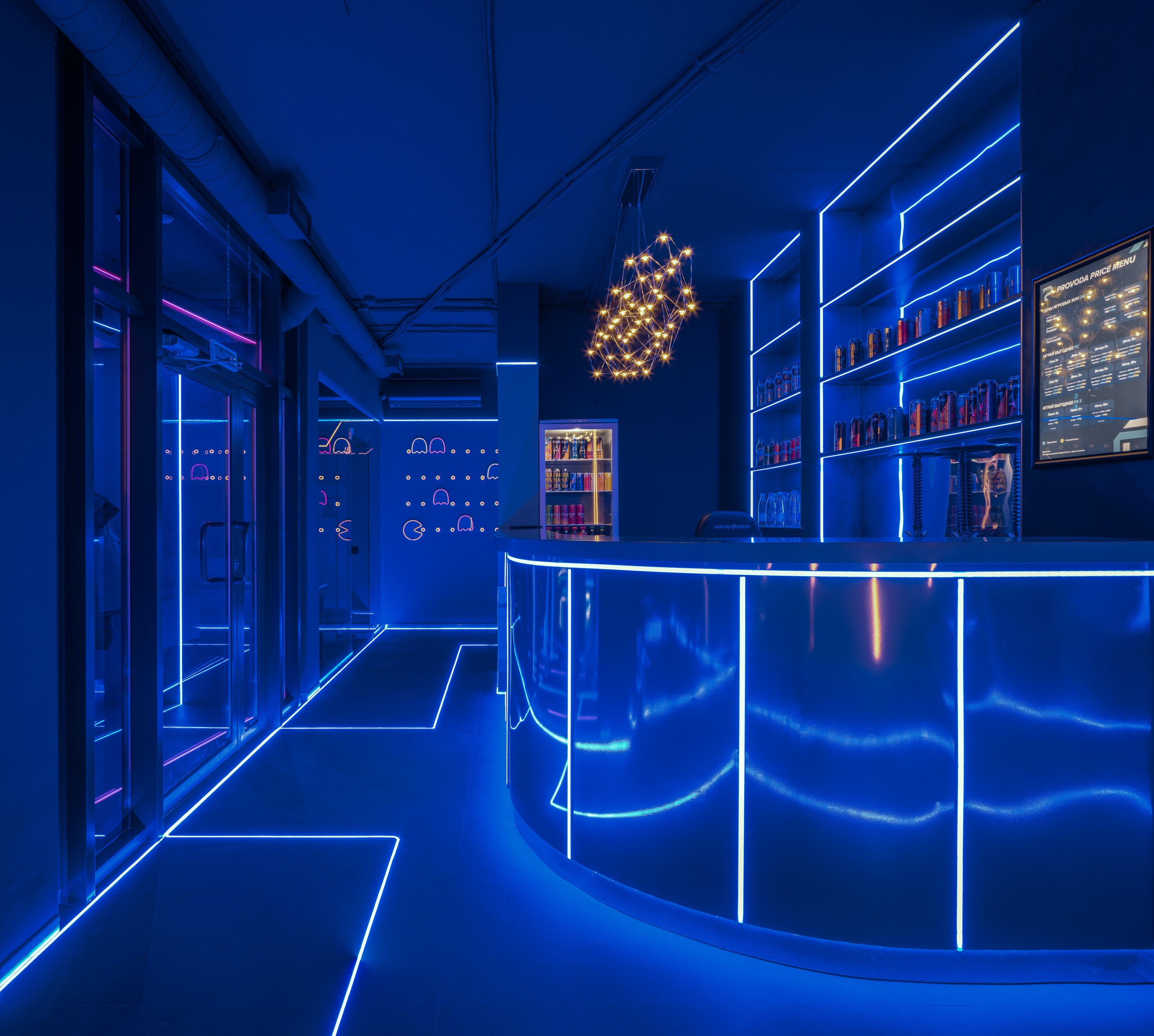 Второй компьютерный клуб "Provoda" - Интерьерный фотограф Коваль Илья. Коваль Илья — Интерьерный и архитектурный фотограф