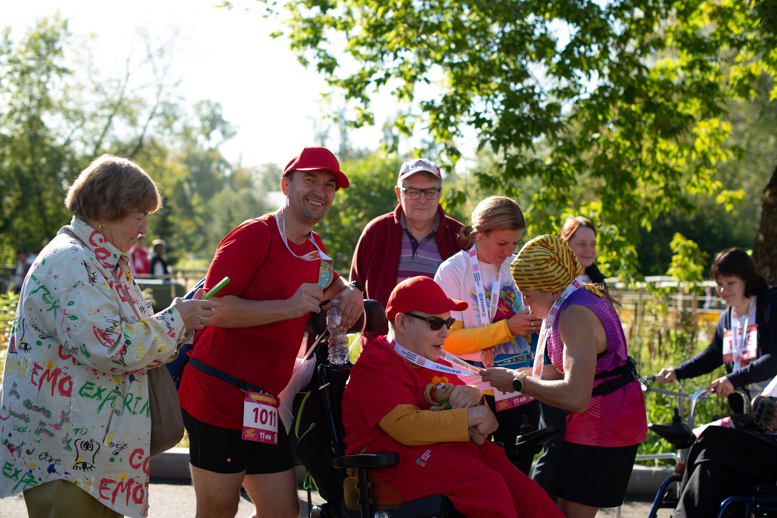 Инклюзивный забег ВДНХ Феникс Больше Чем Можешь. Victoria Radjevna Репортажный Фотограф — Видеограф Москва • Санкт-Петербург