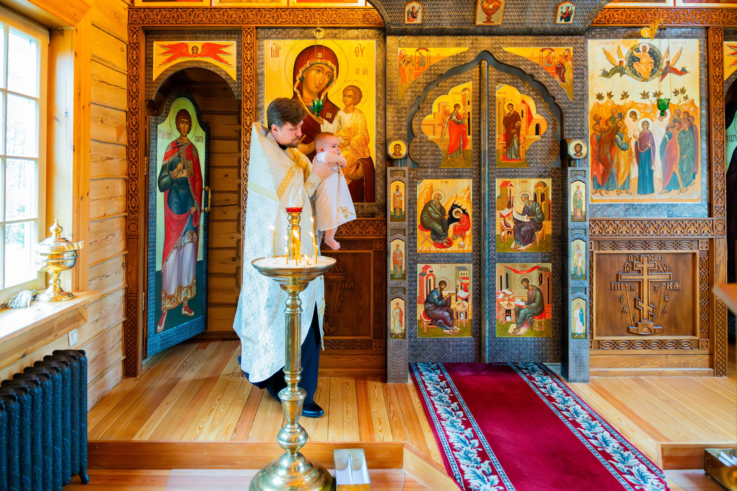 Крещение Ильи. Фотограф Юлия Попова