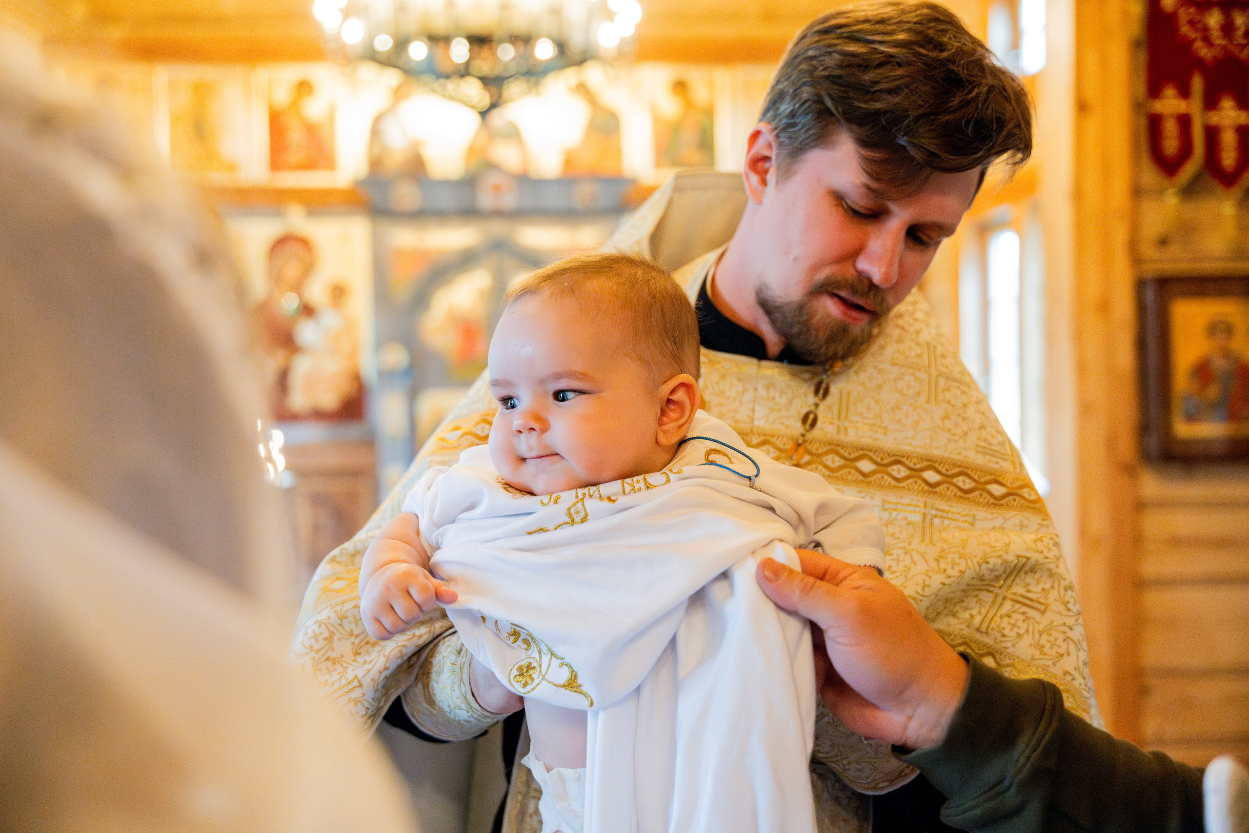 Крещение Ильи. Фотограф Юлия Попова