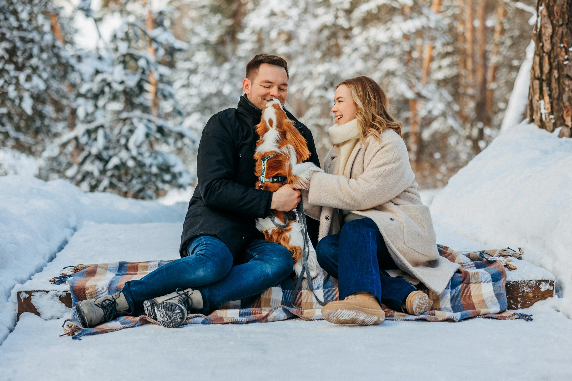 Юля, Илья и Майкл. Фотограф-анималист Елена Радченко, Москва