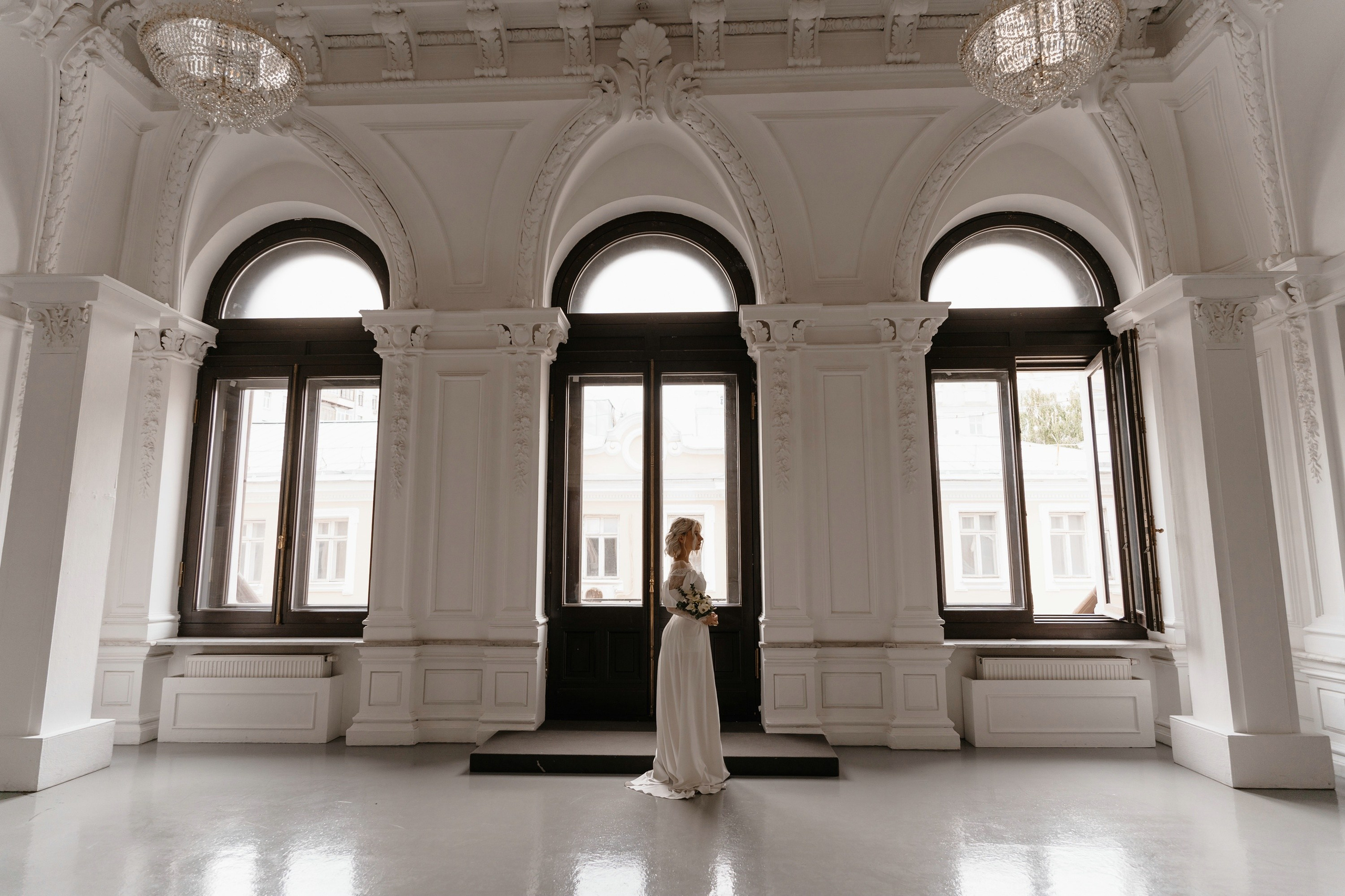 Фотосессия невесты в особняке Спириднова